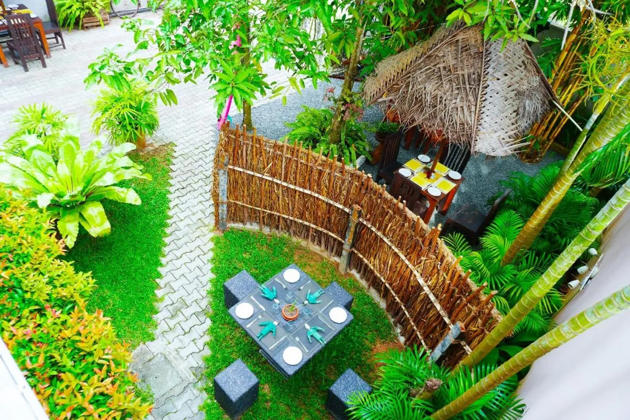Garden view in 7elements - Boutique Hotel & Restaurant