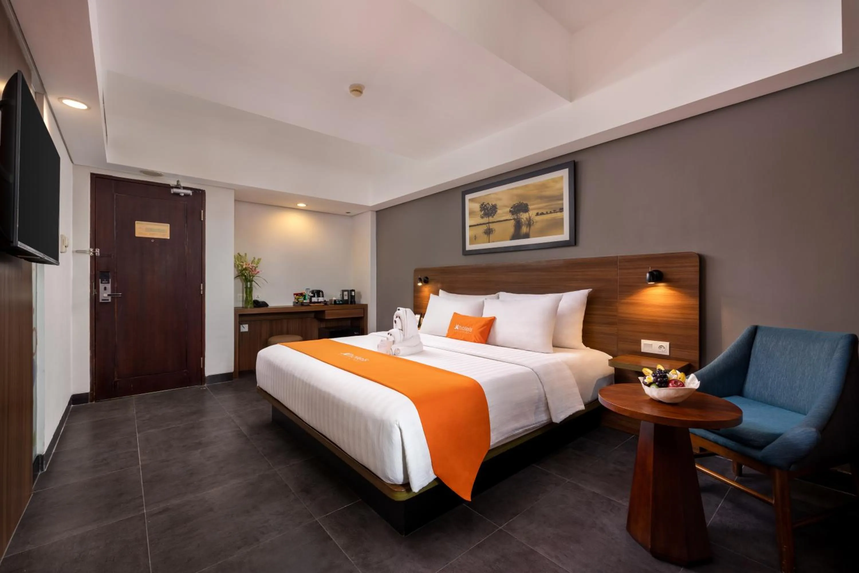 Bedroom, Bed in J4 Hotels Legian