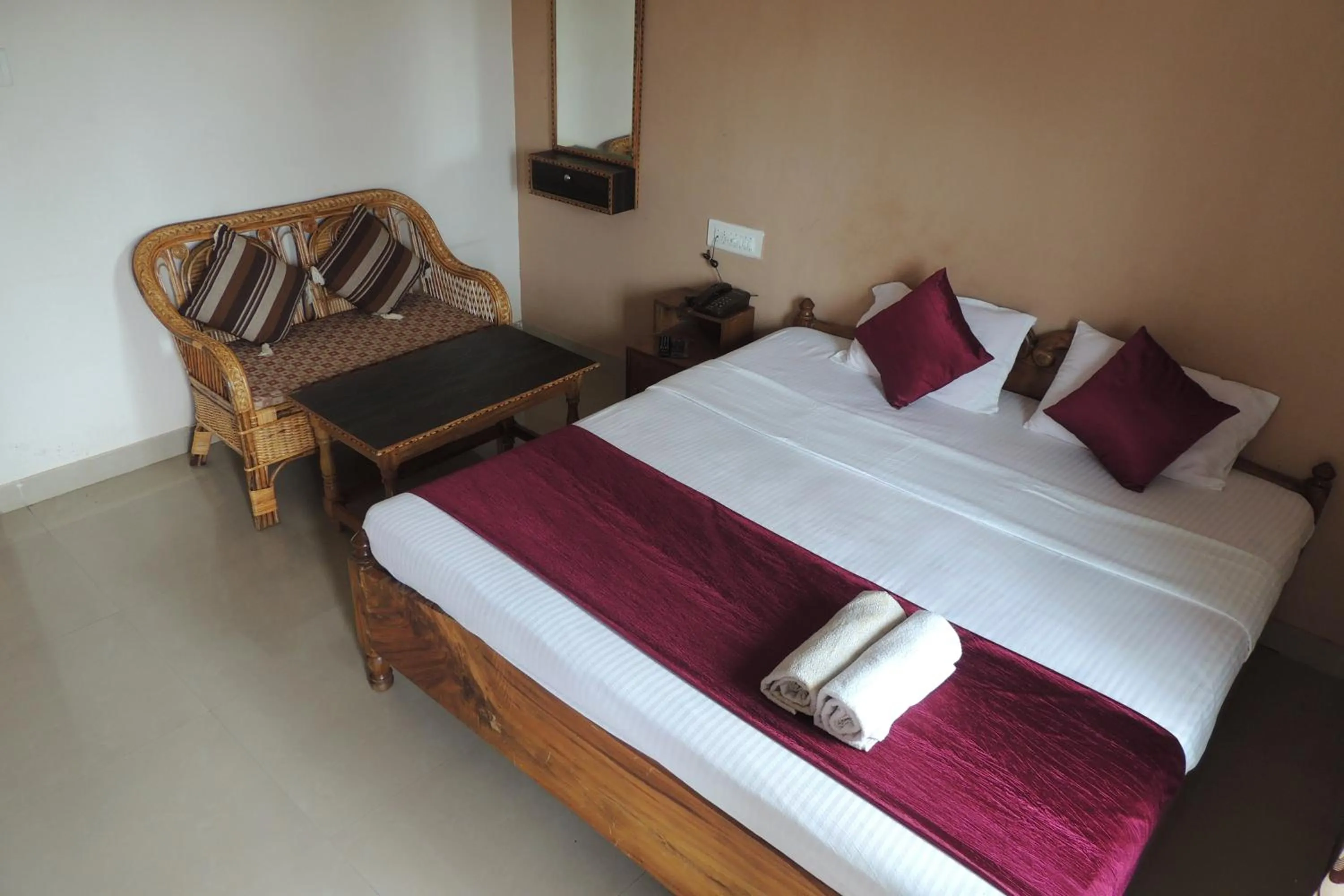 Photo of the whole room, Bed in Surya Inn