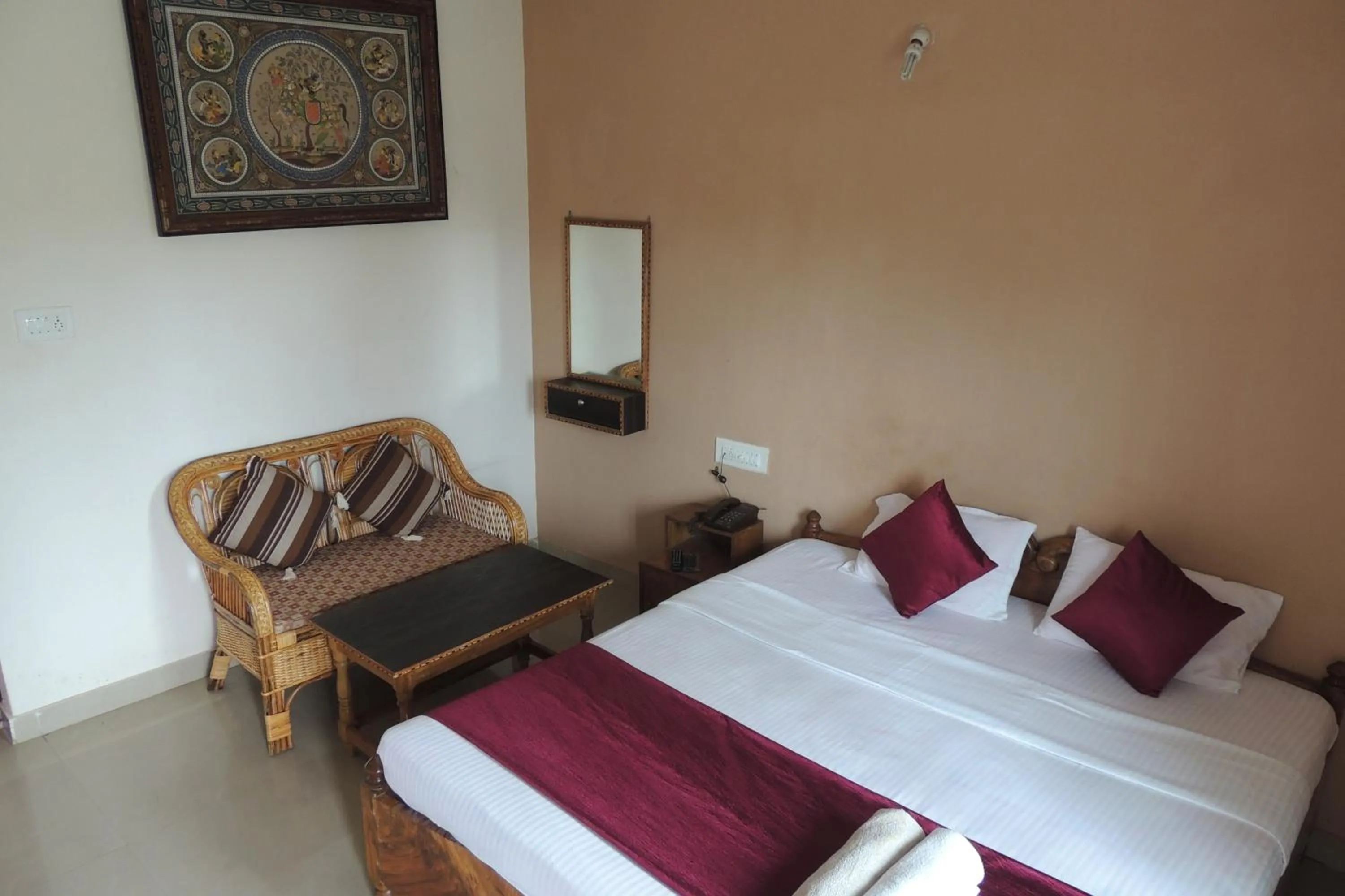 Photo of the whole room, Bed in Surya Inn