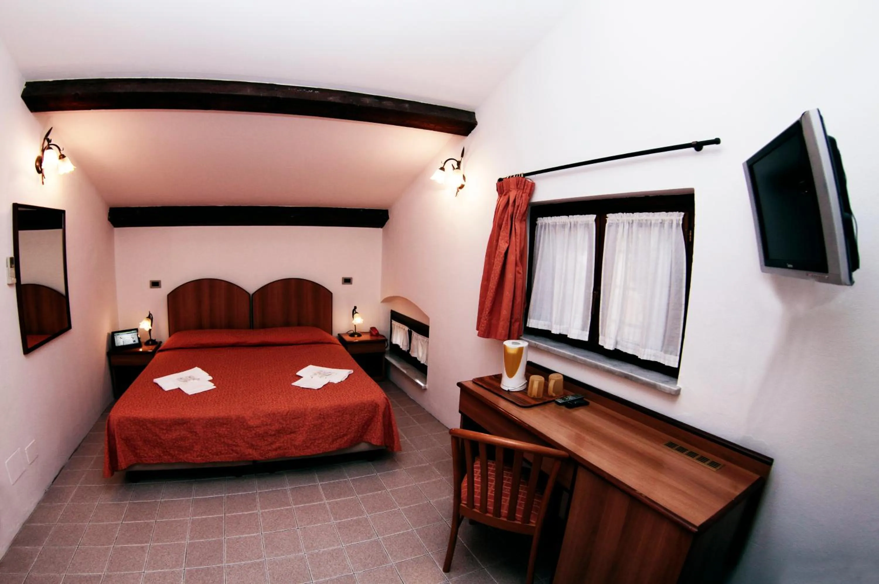 Bed in Hotel Francesco