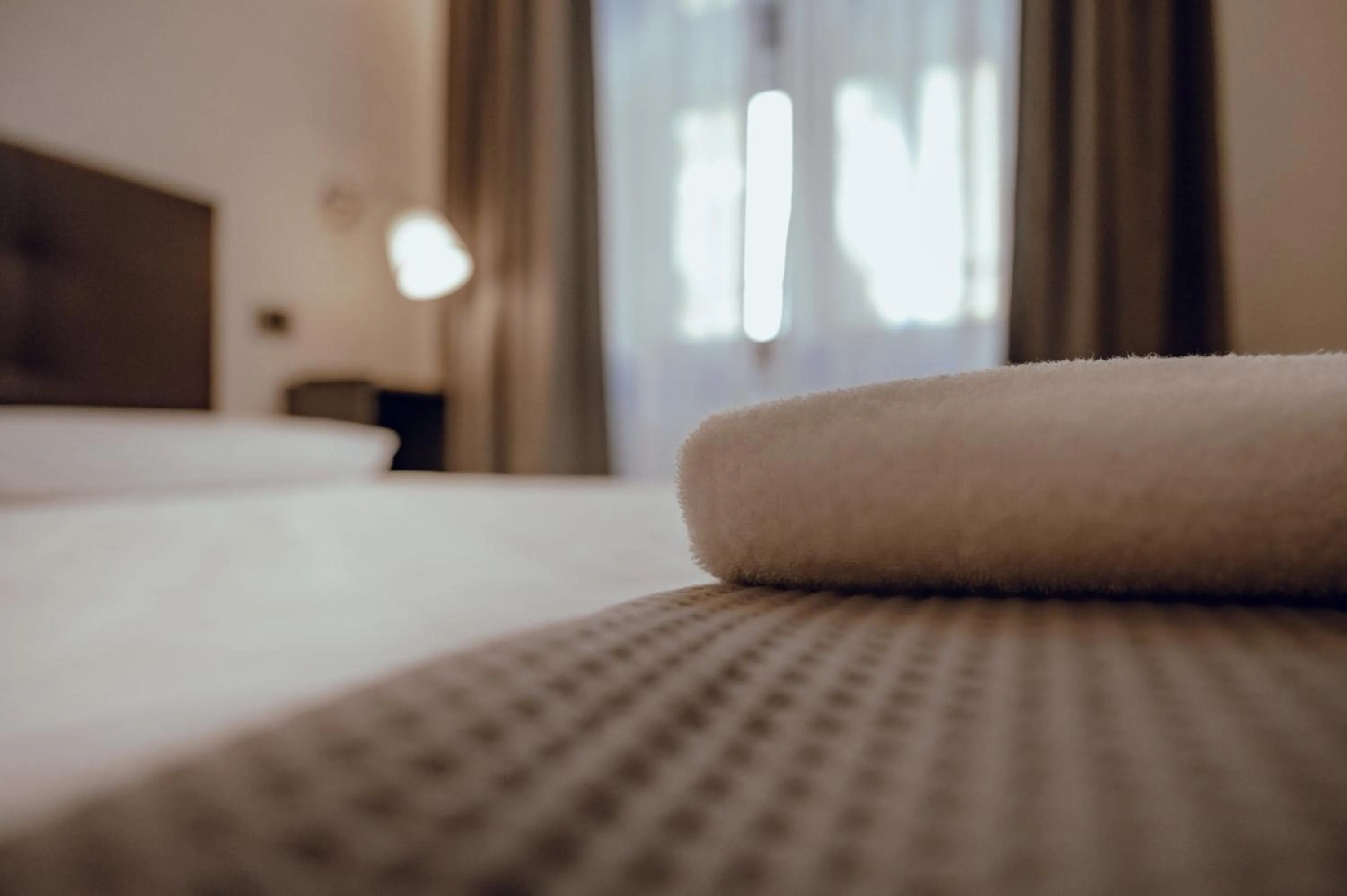 Bed in Hotel Francesco