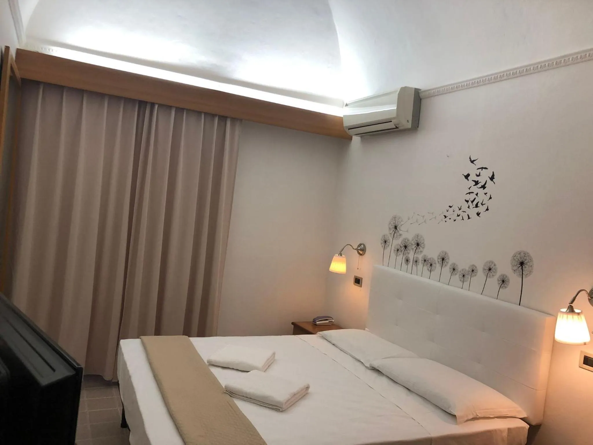 Bed in Hotel Francesco