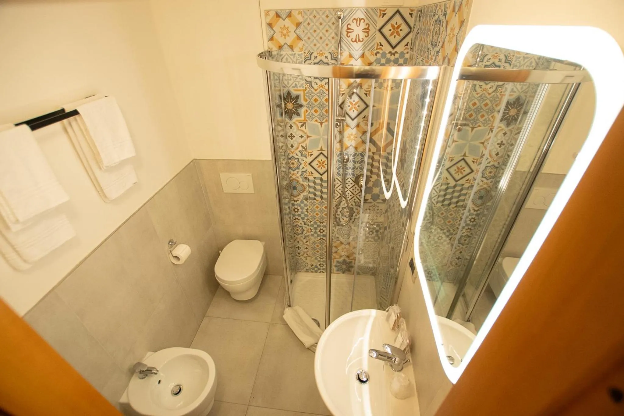 Bathroom in Hotel Francesco