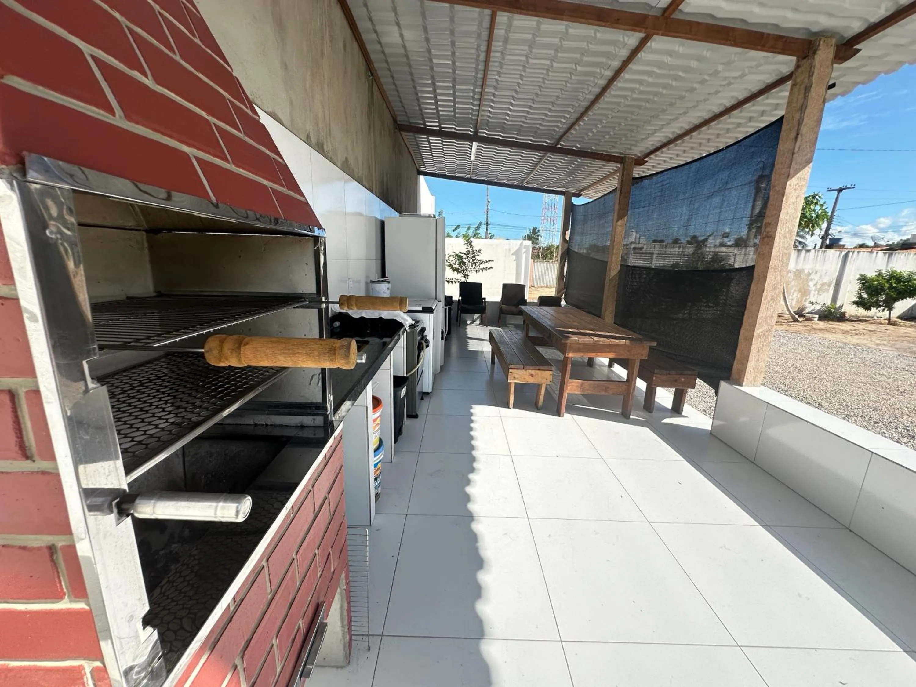 BBQ facilities in Dellas Pousada