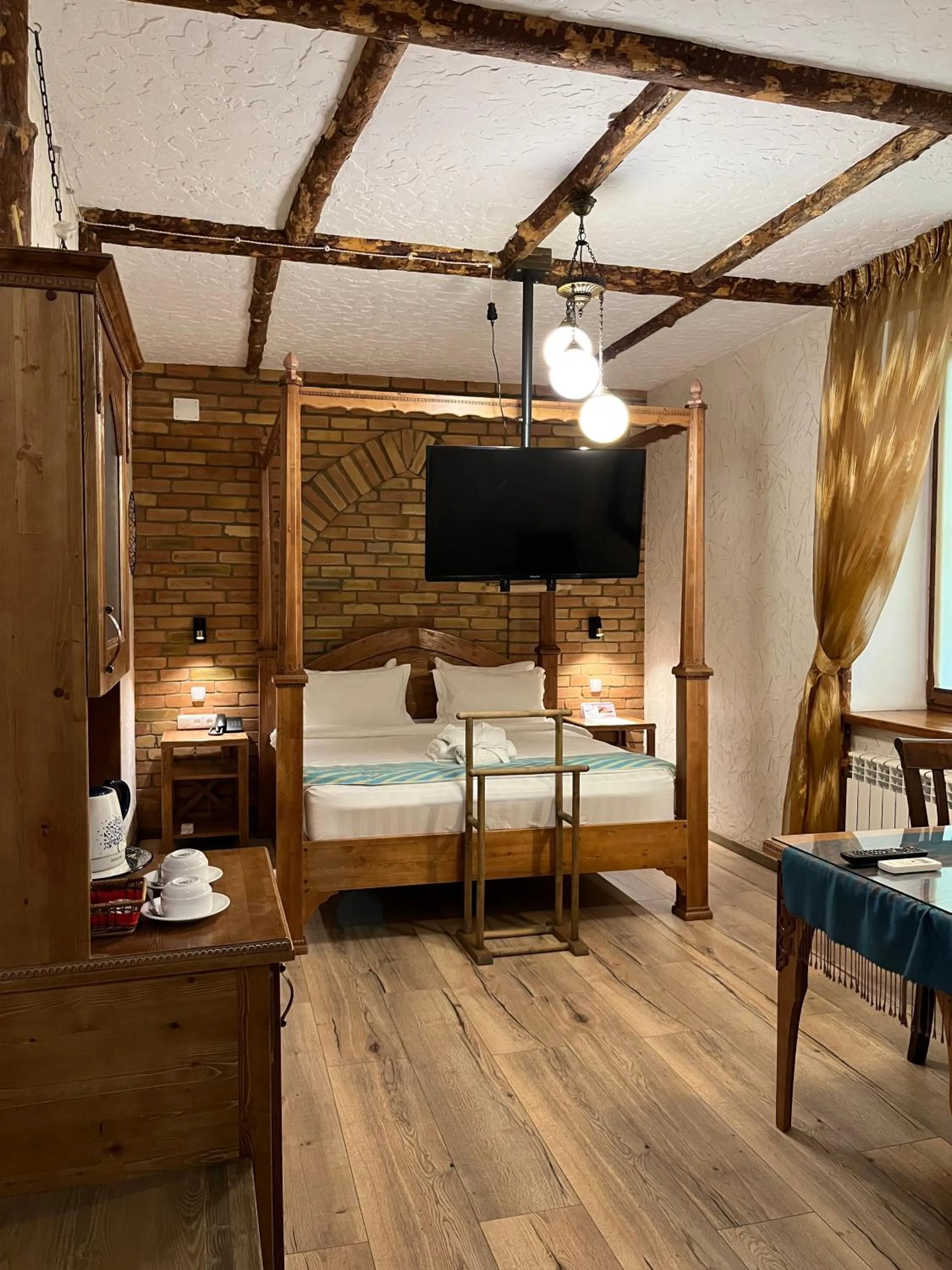 Photo of the whole room, Bed in Orbita hotel Shymkent