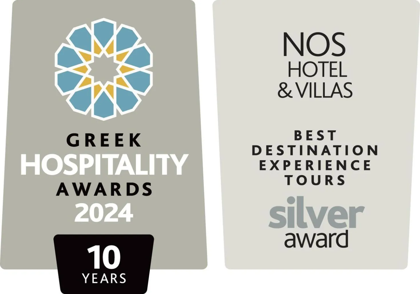 Certificate/Award in NOS Hotel & Villas