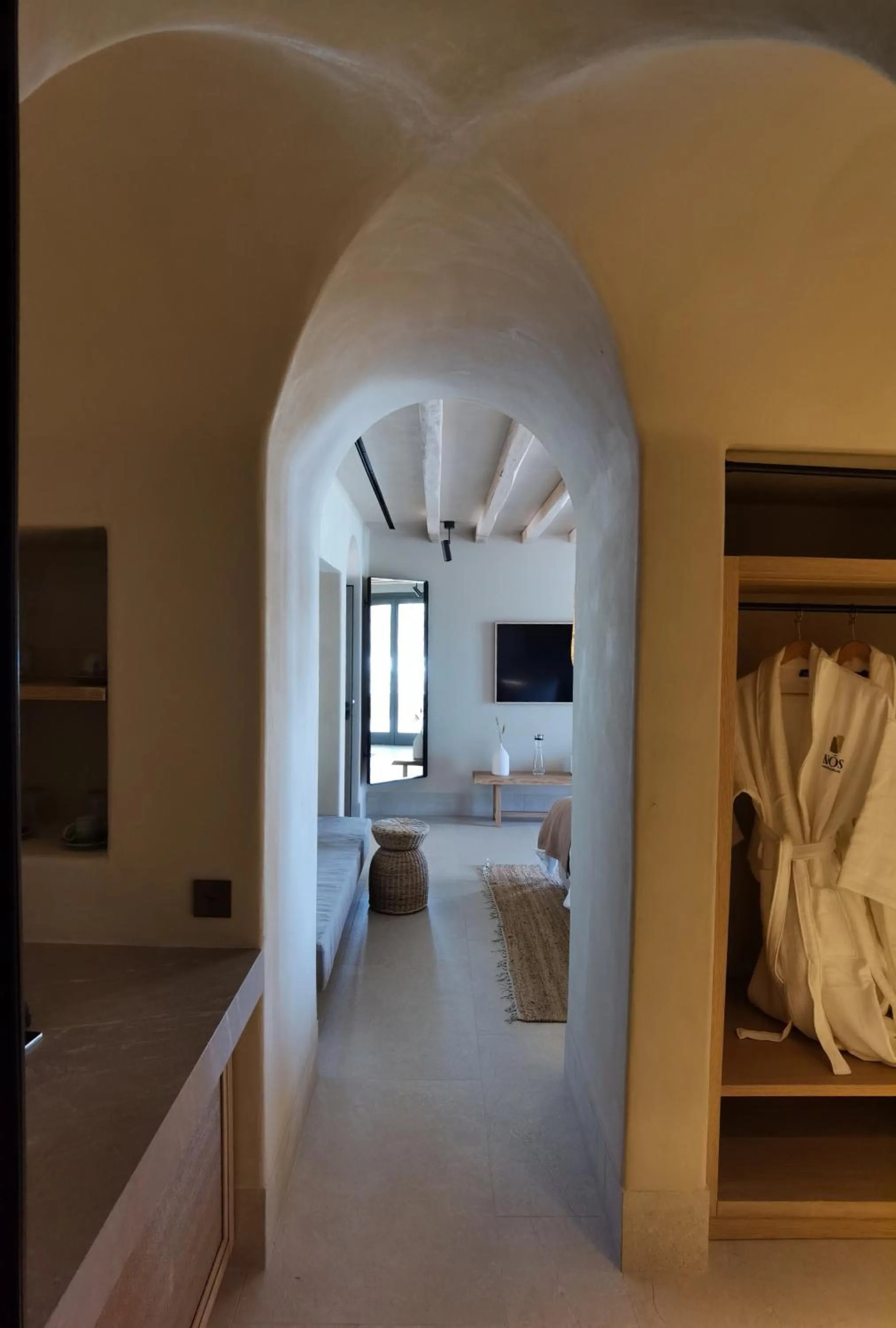 View (from property/room), Bed in NOS Hotel & Villas