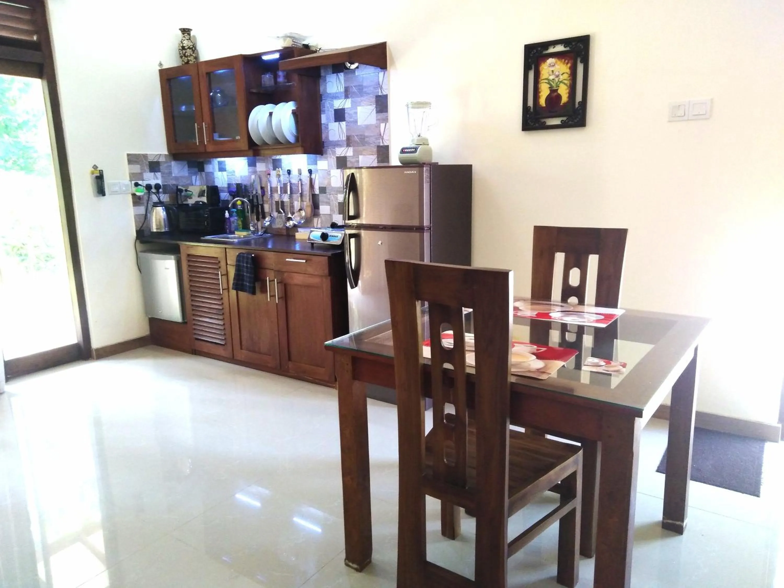 Dining area in Sky Residence Hikkaduwa