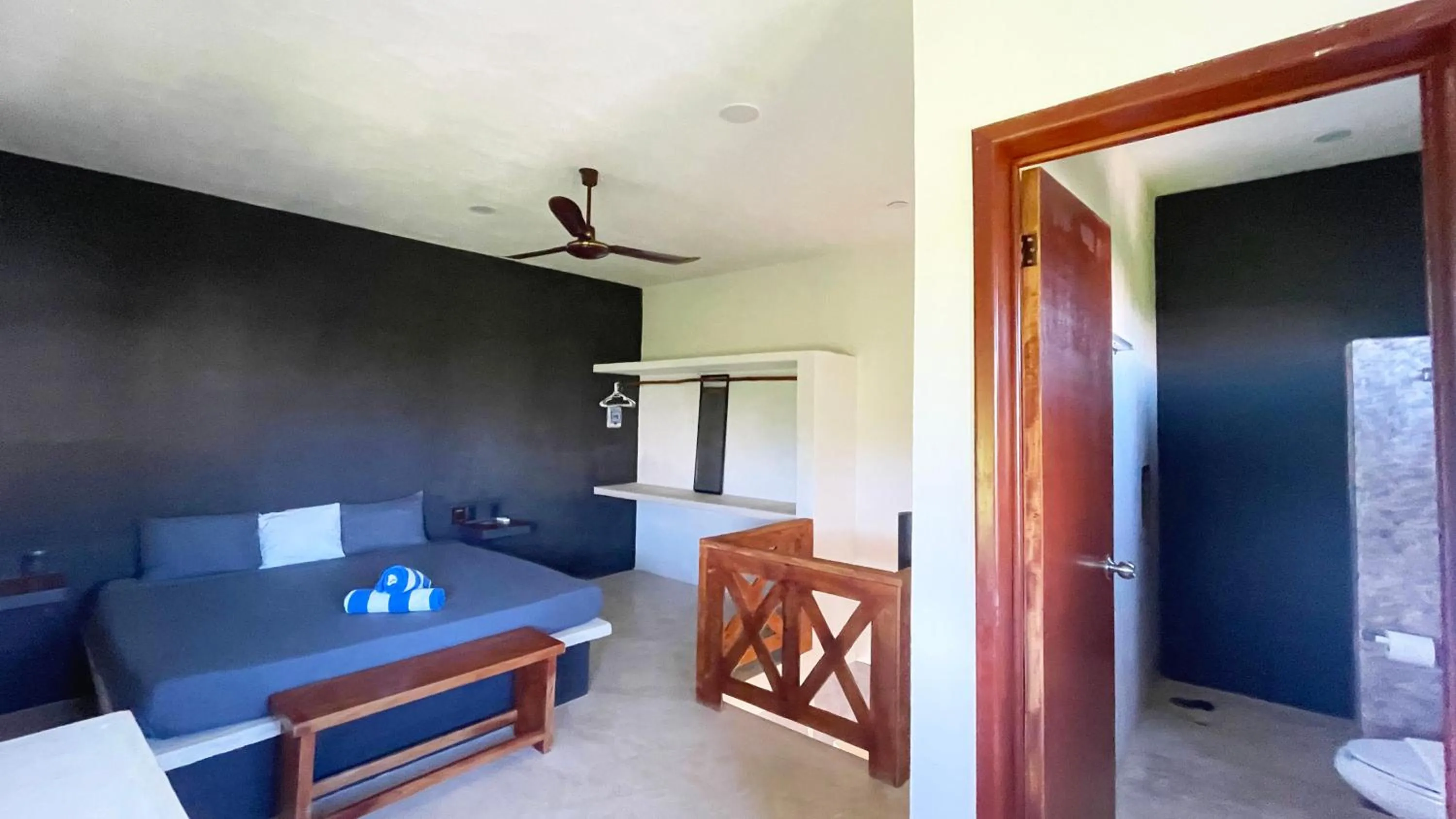 Bed in Casa Tekio Holbox By Kin Studios