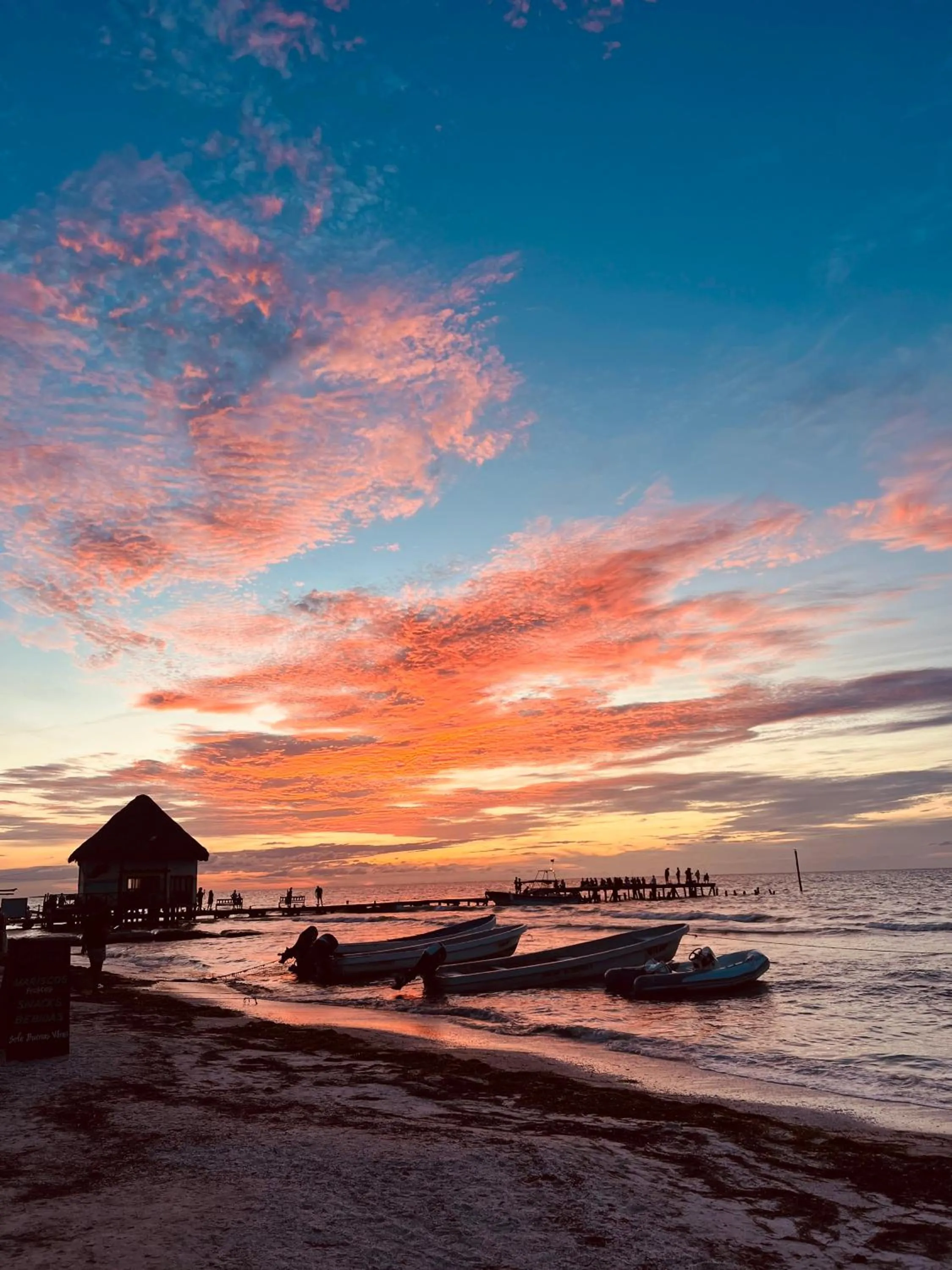 Sunset in Casa Tekio Holbox By Kin Studios