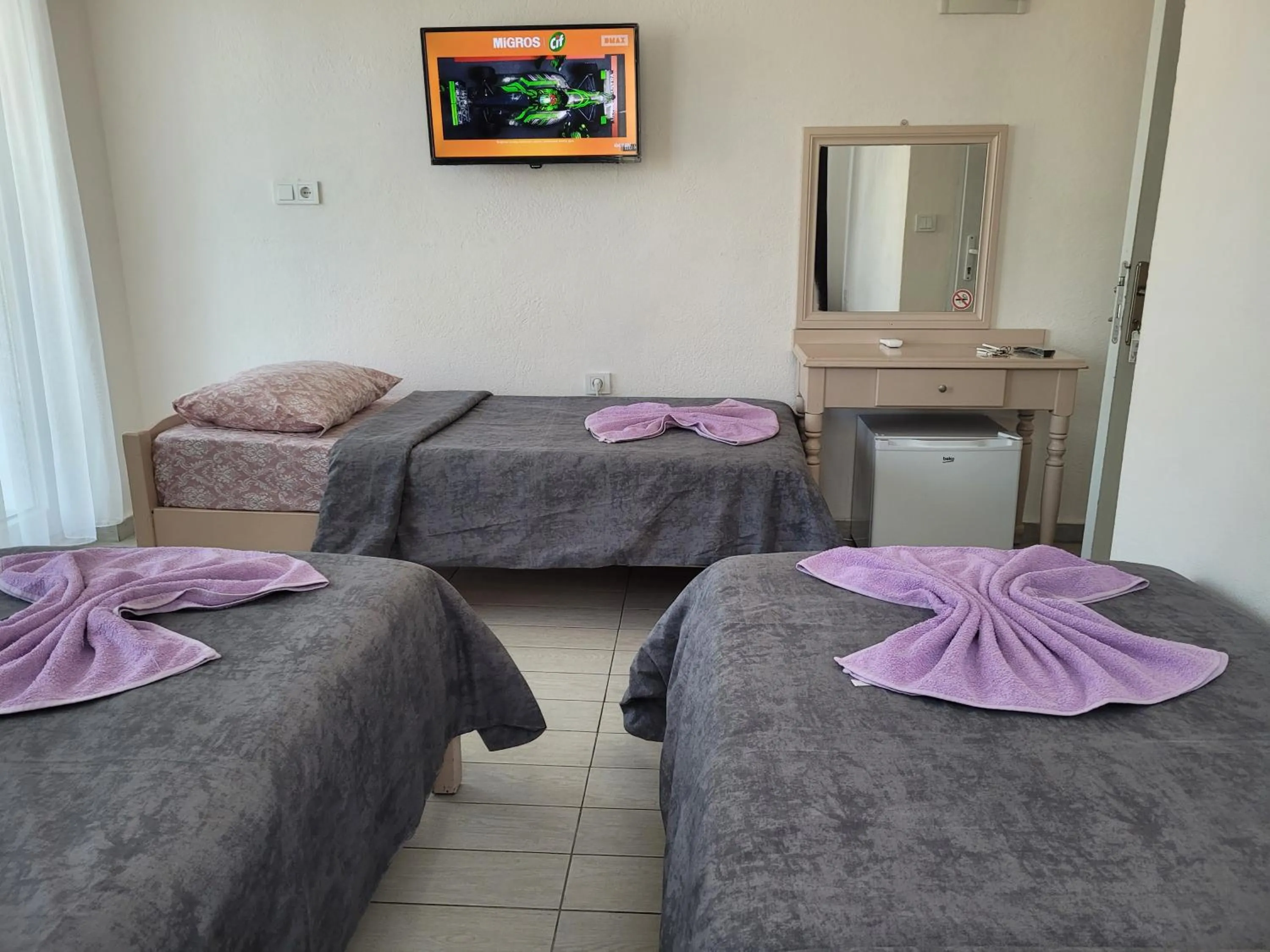 Bed in Cetin Pansiyon