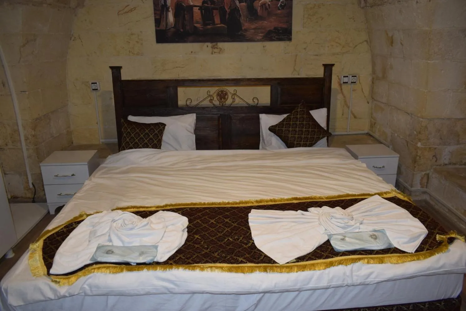 Bed in JOSELİN HOTEL