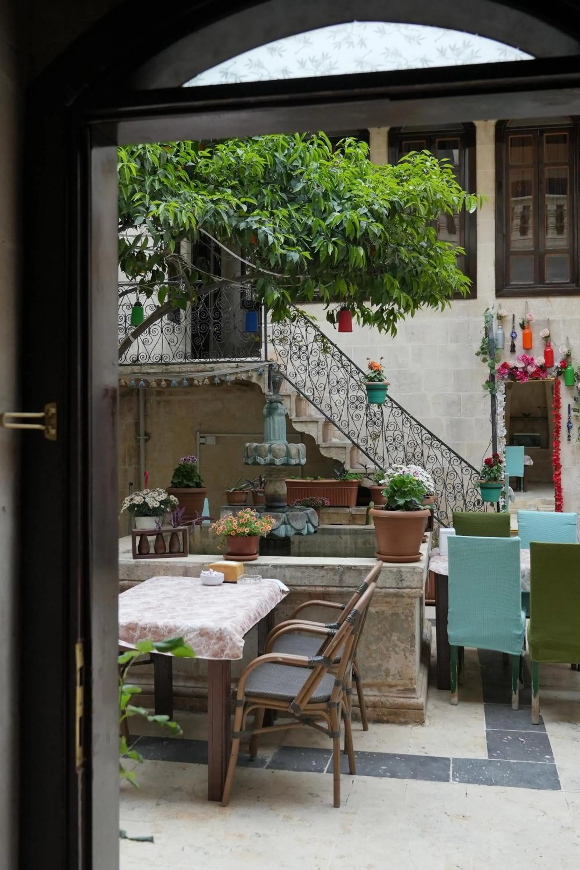 Garden view in JOSELİN HOTEL