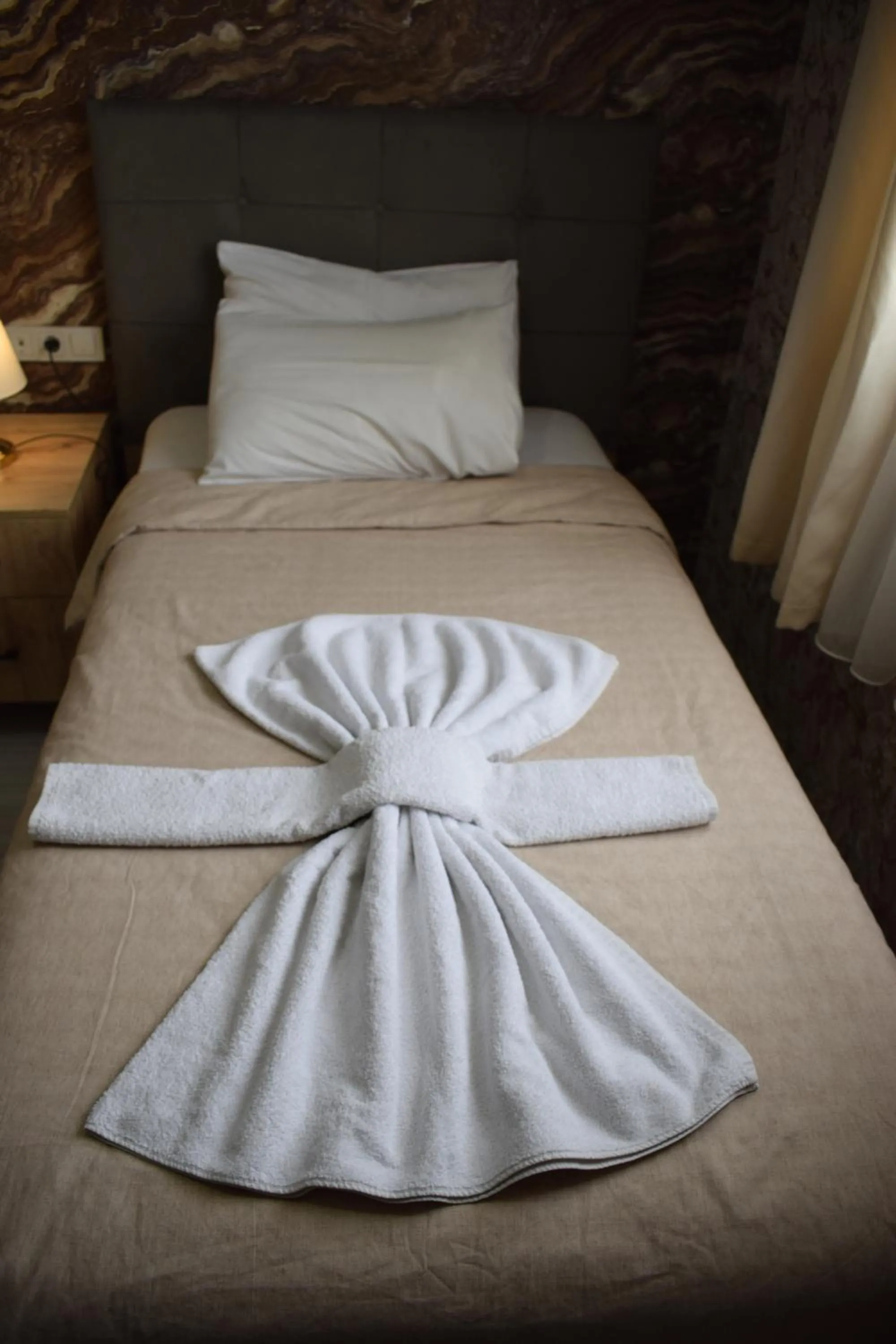 Bed in JOSELİN HOTEL