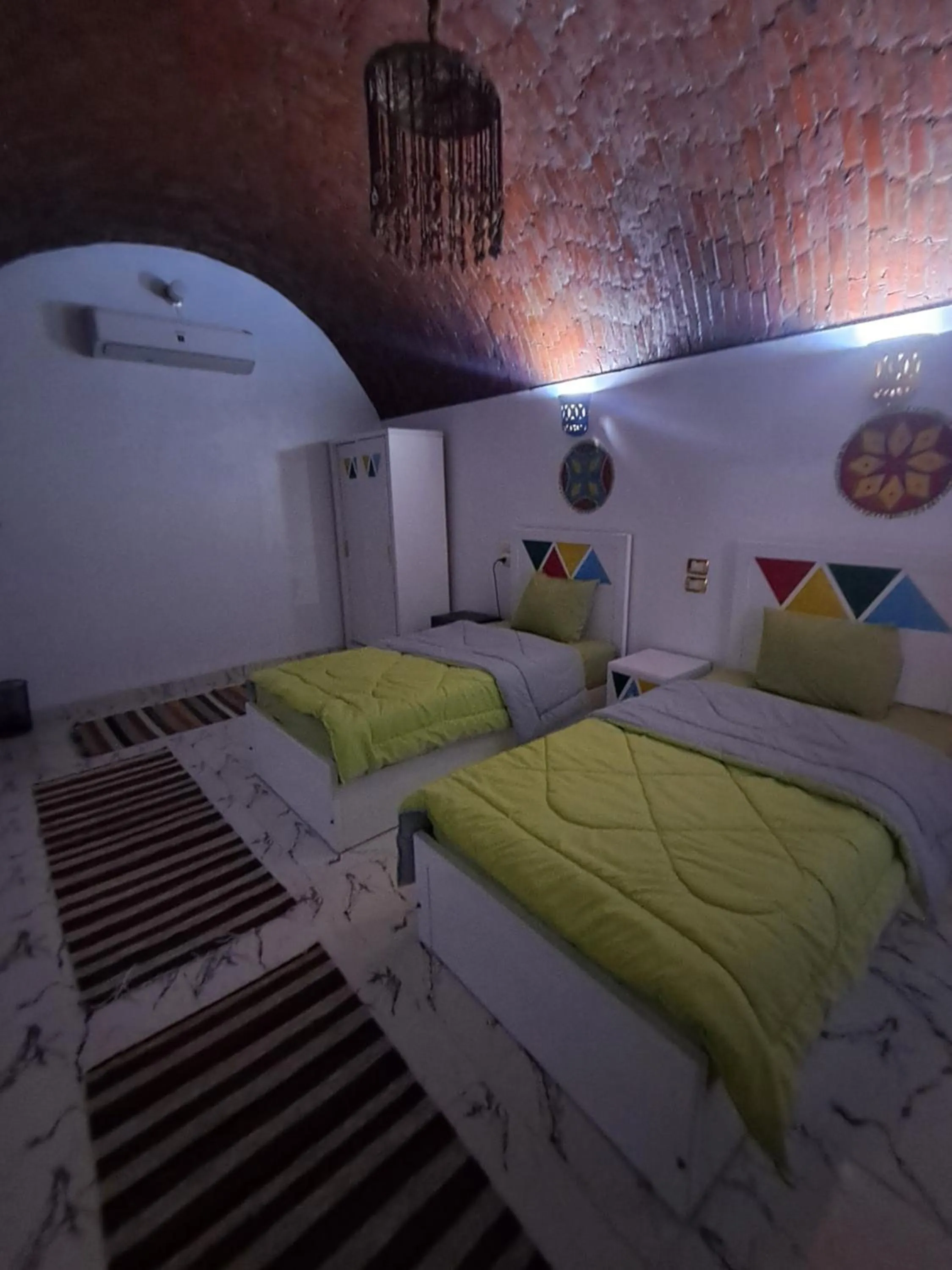 Bed in Lawanda Nubian B&B