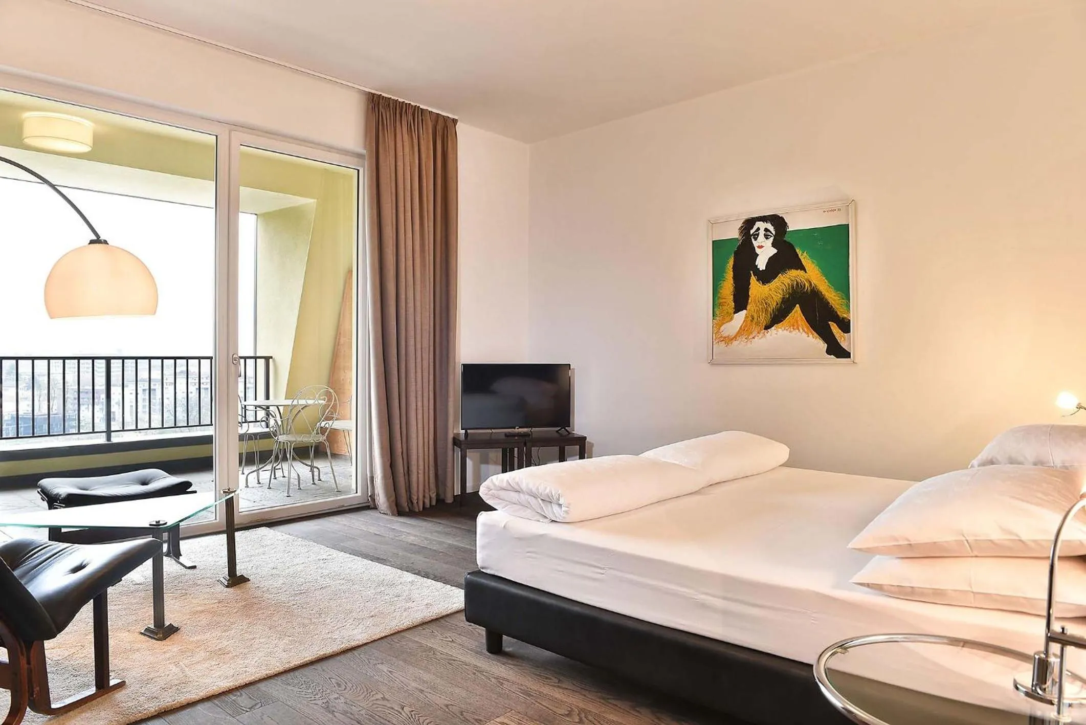 Bedroom, Bed in Villa Tivoli