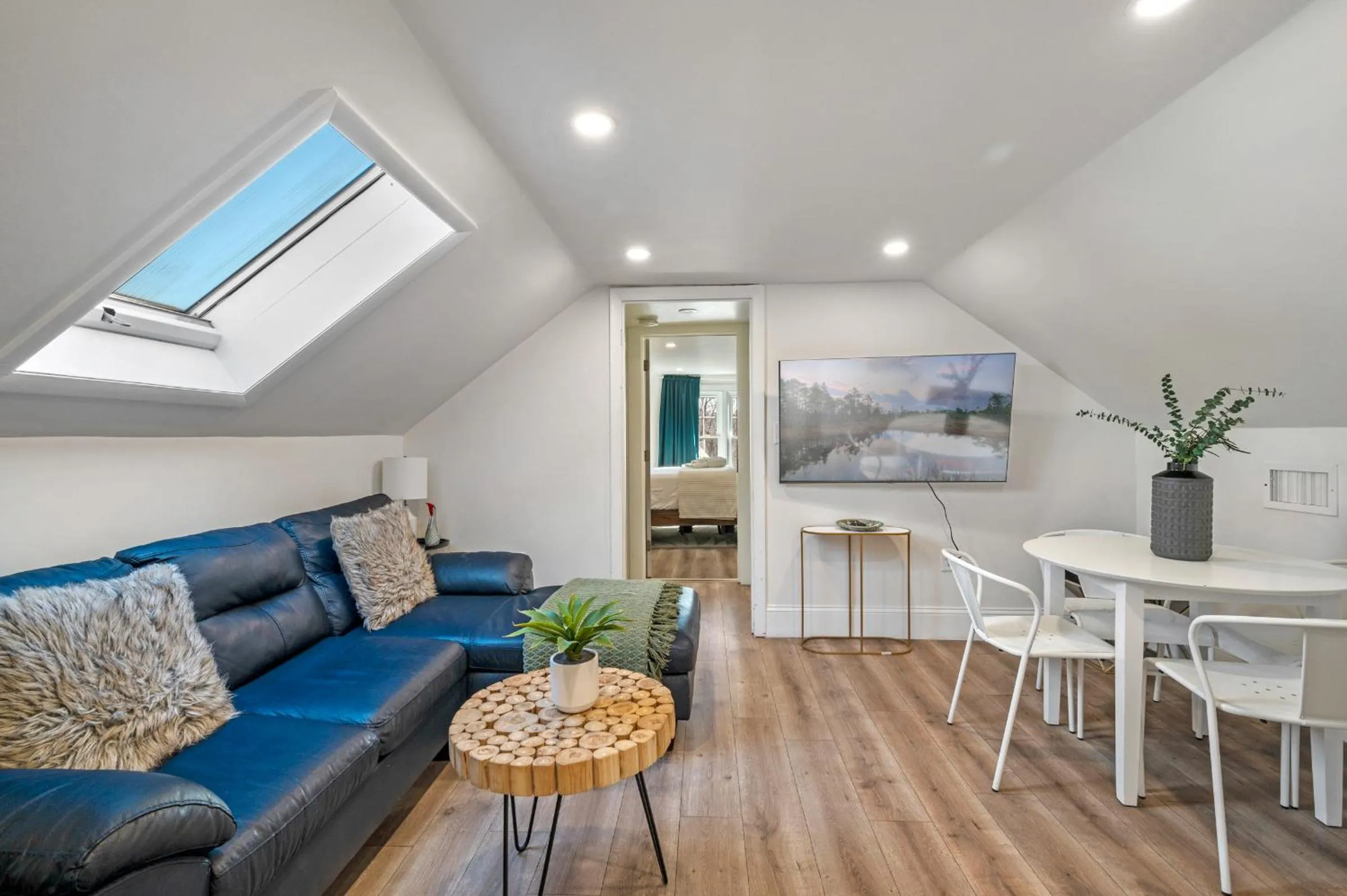 Dining area in Roslindale village condos