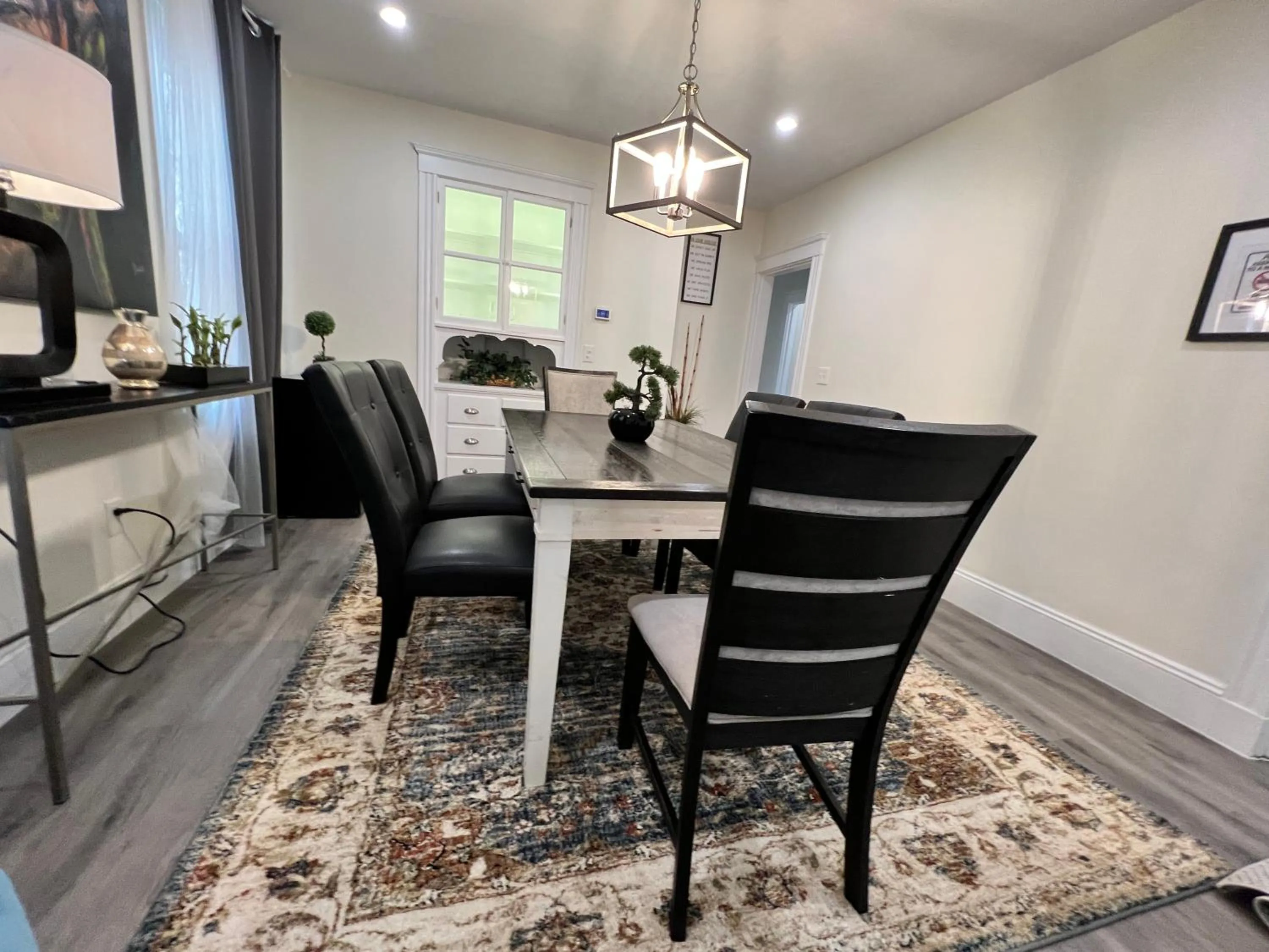 Dining area in Roslindale village condos