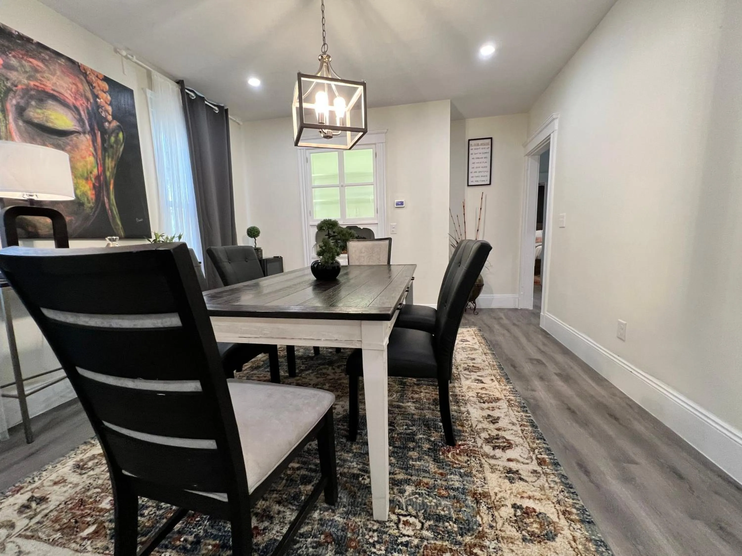 Dining area in Roslindale village condos