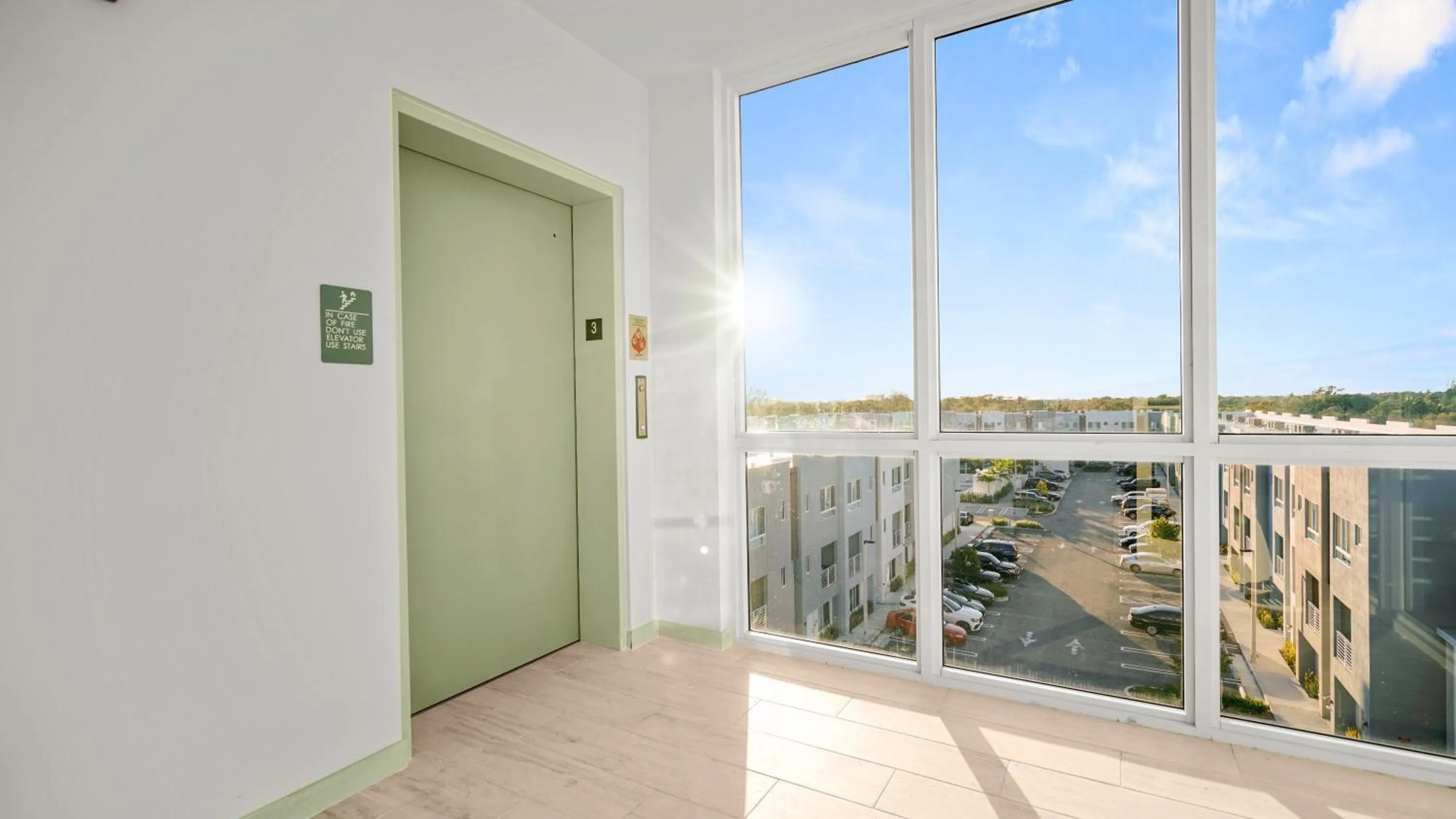 elevator in Lofts of Aventura