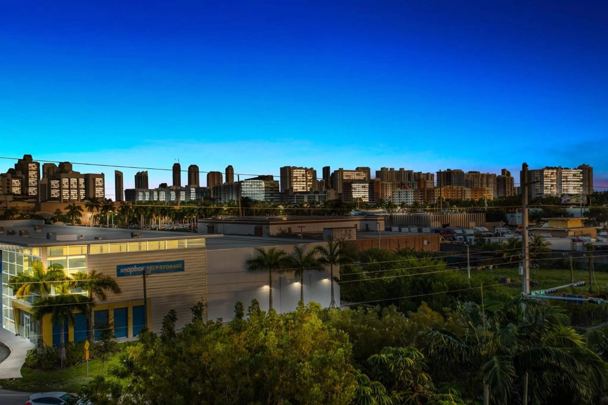 City view in Lofts of Aventura