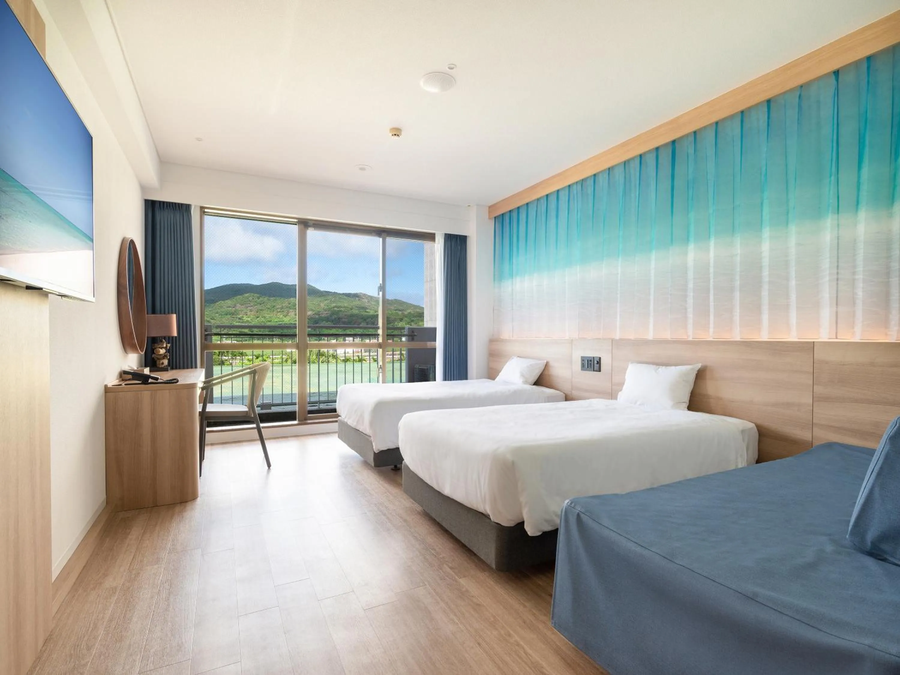 Bedroom, Bed in Watermark Hotel Okinawa Kume Island