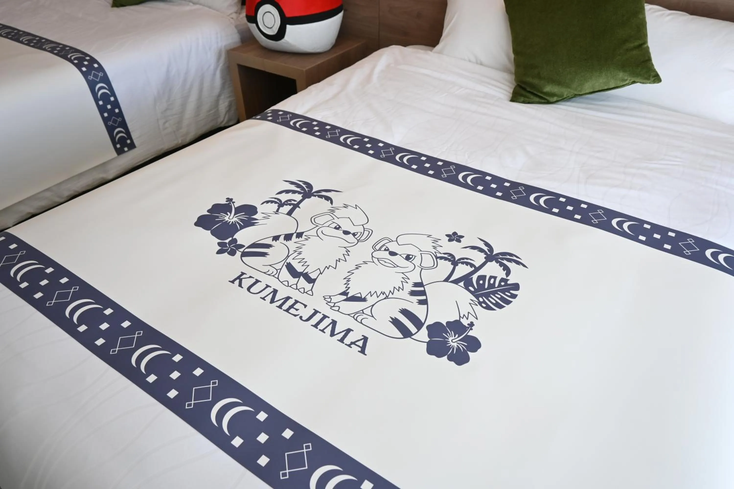 Bed in Watermark Hotel Okinawa Kume Island