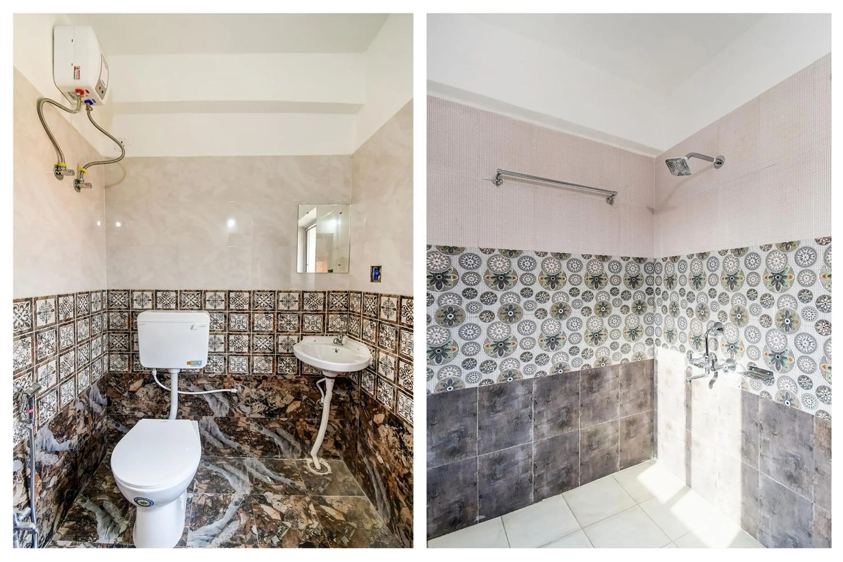 Bathroom in Hotel O Creation Premium