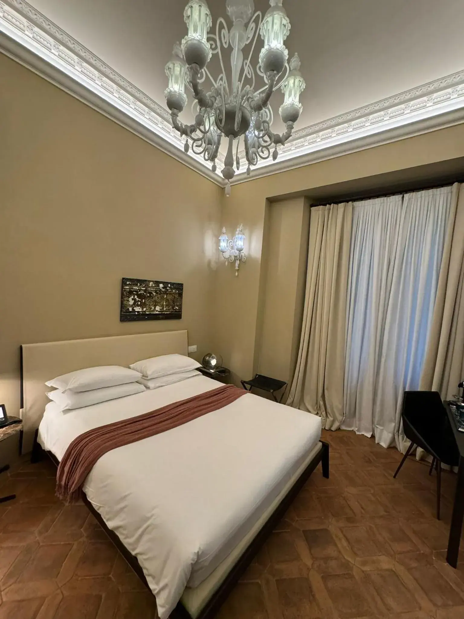 Bed in Delle Nazioni Milan Hotel Bed in Delle Nazioni Milan Hotel