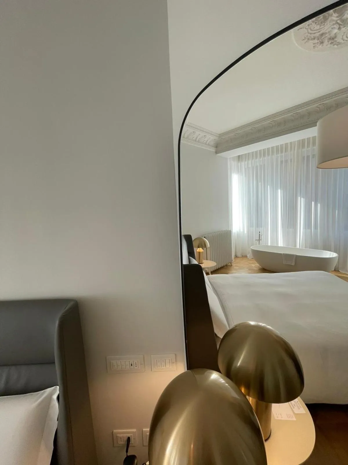 Bed in Delle Nazioni Milan Hotel