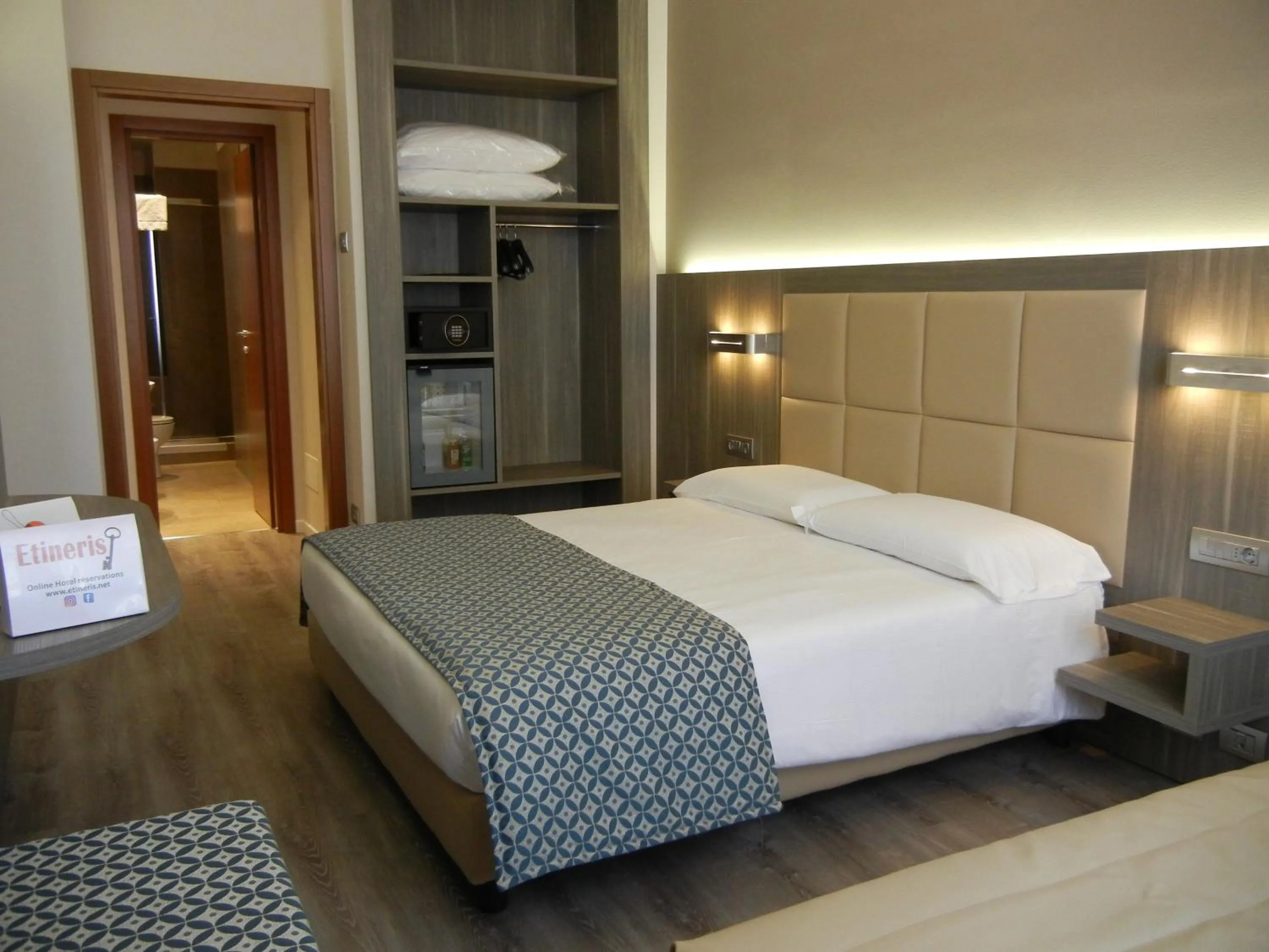 Bed in Delle Nazioni Milan Hotel