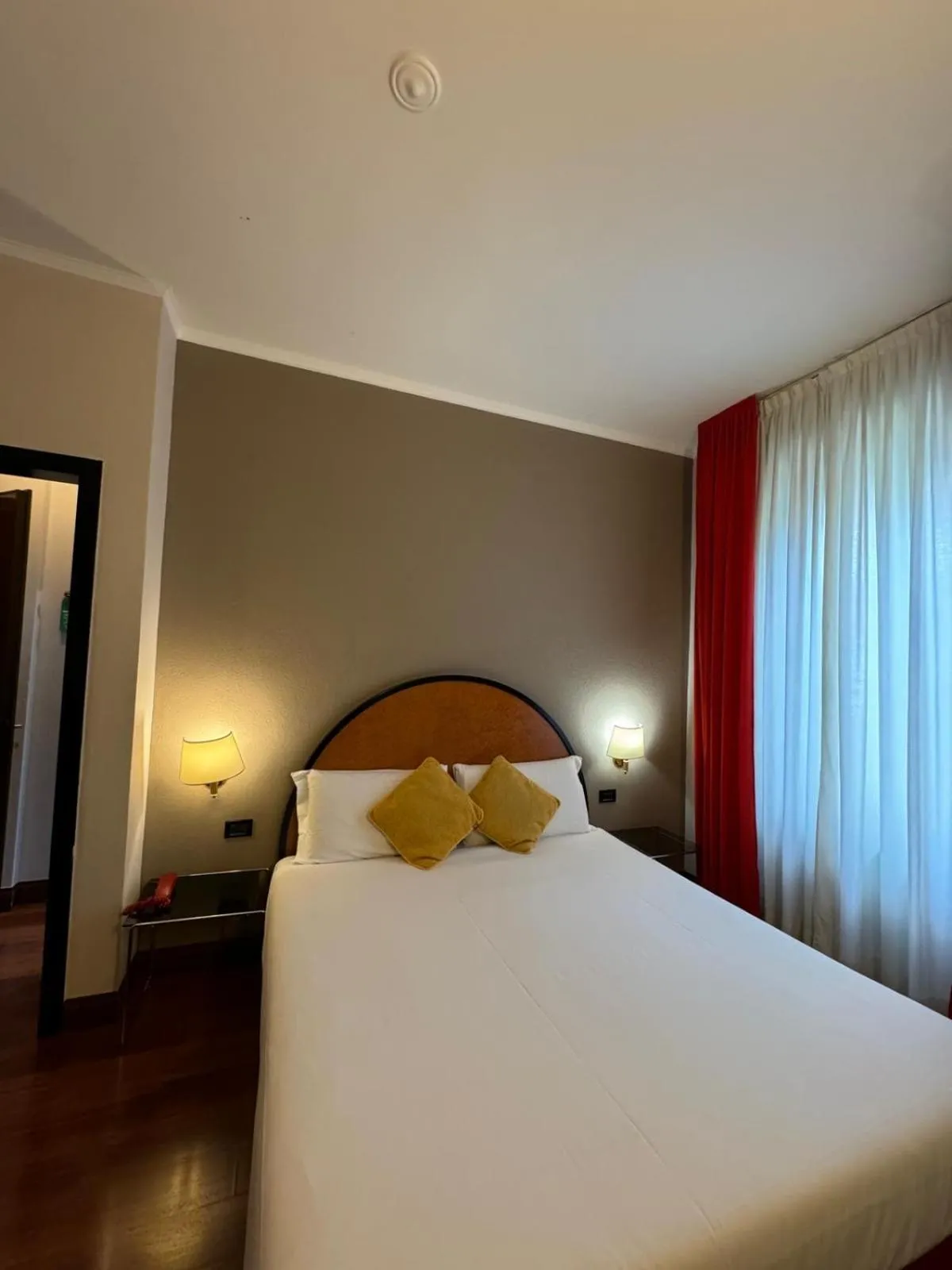 Bed in Delle Nazioni Milan Hotel