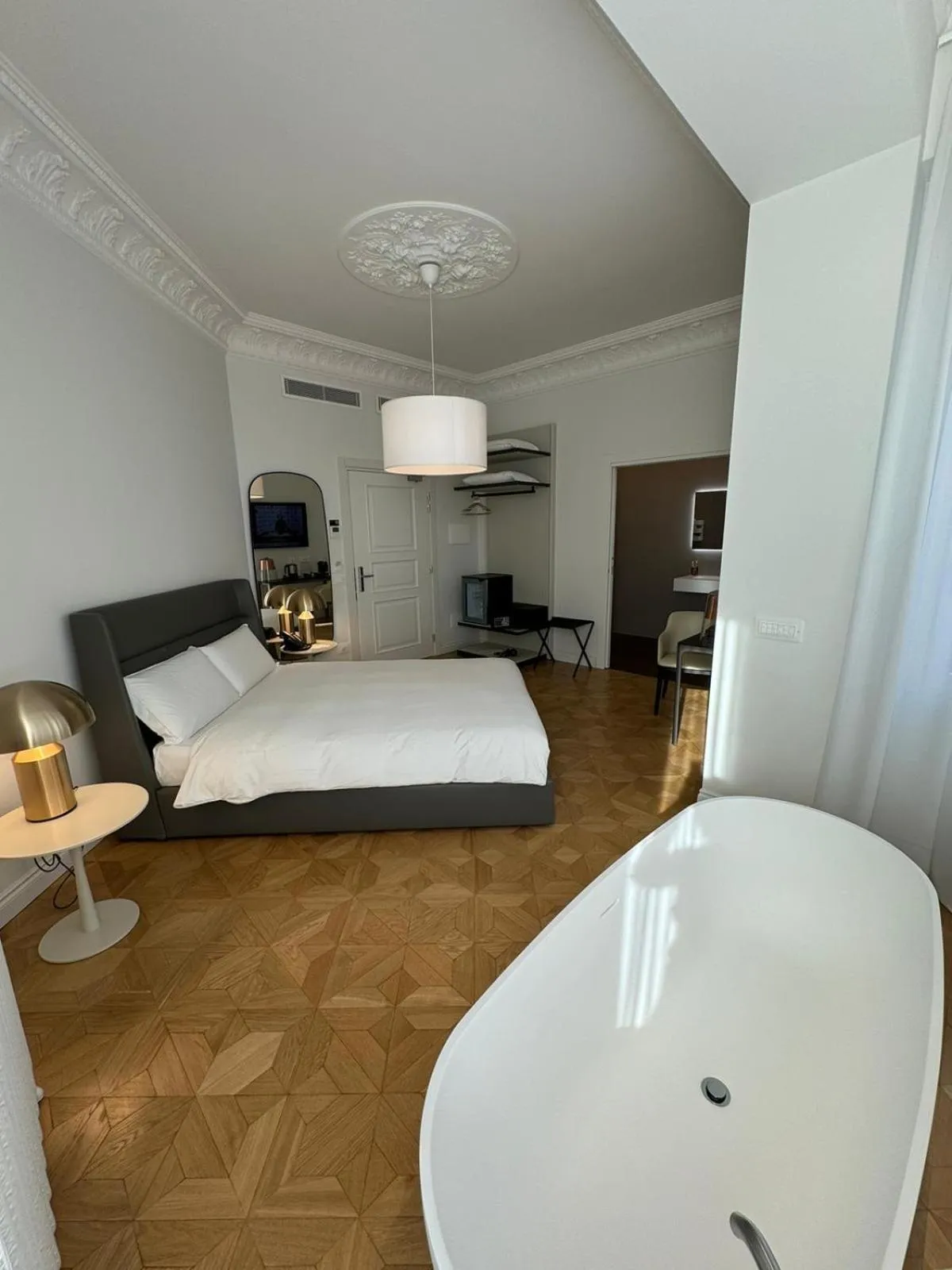 Bed in Delle Nazioni Milan Hotel