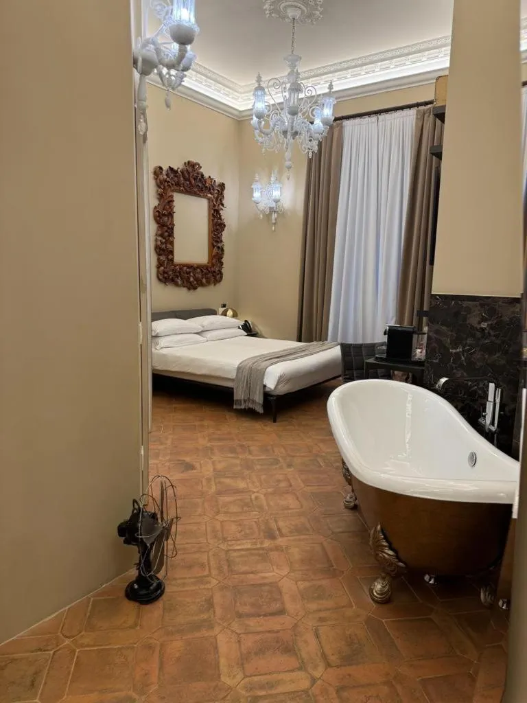 Bed in Delle Nazioni Milan Hotel