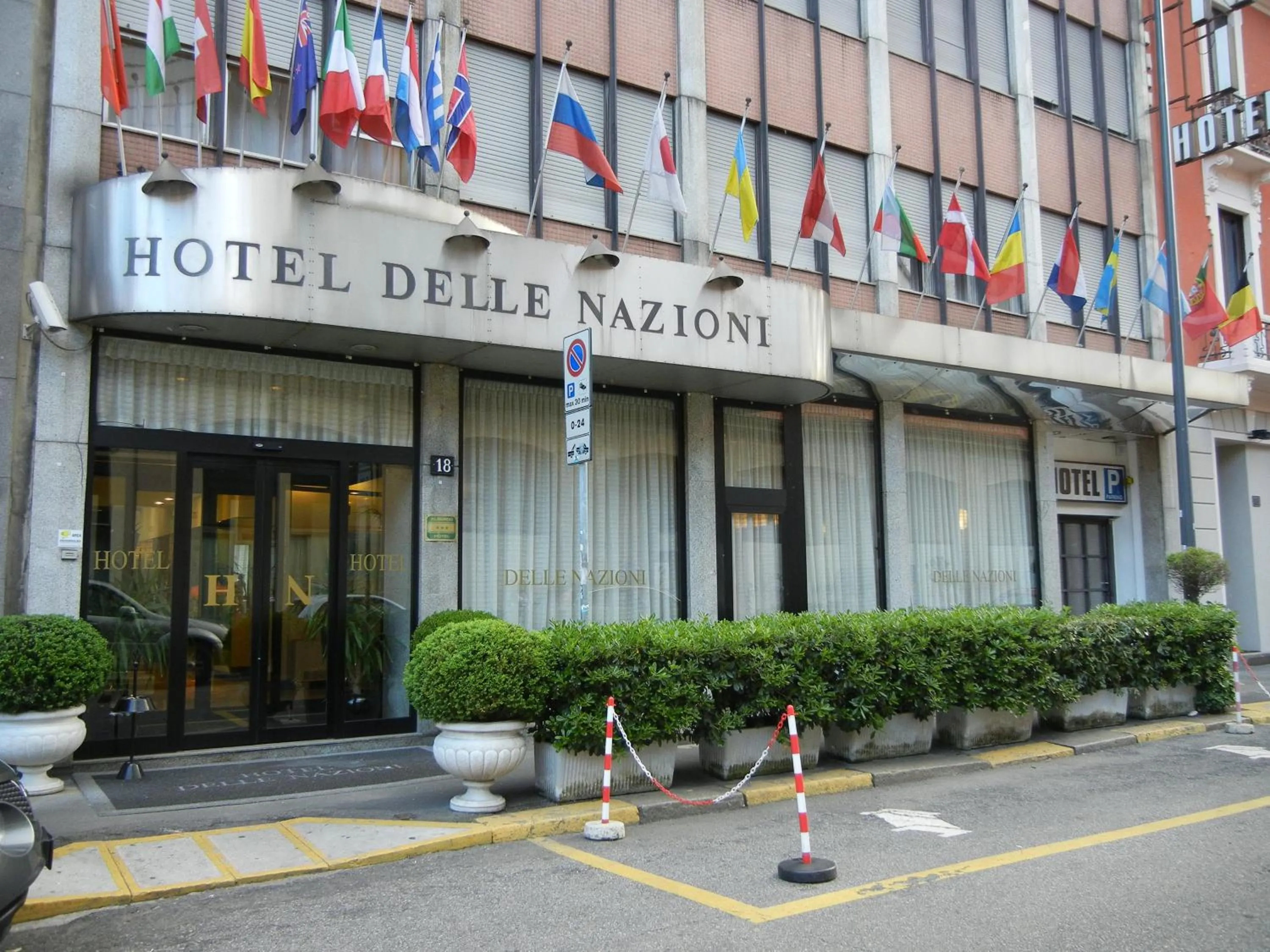 Facade/entrance in Delle Nazioni Milan Hotel