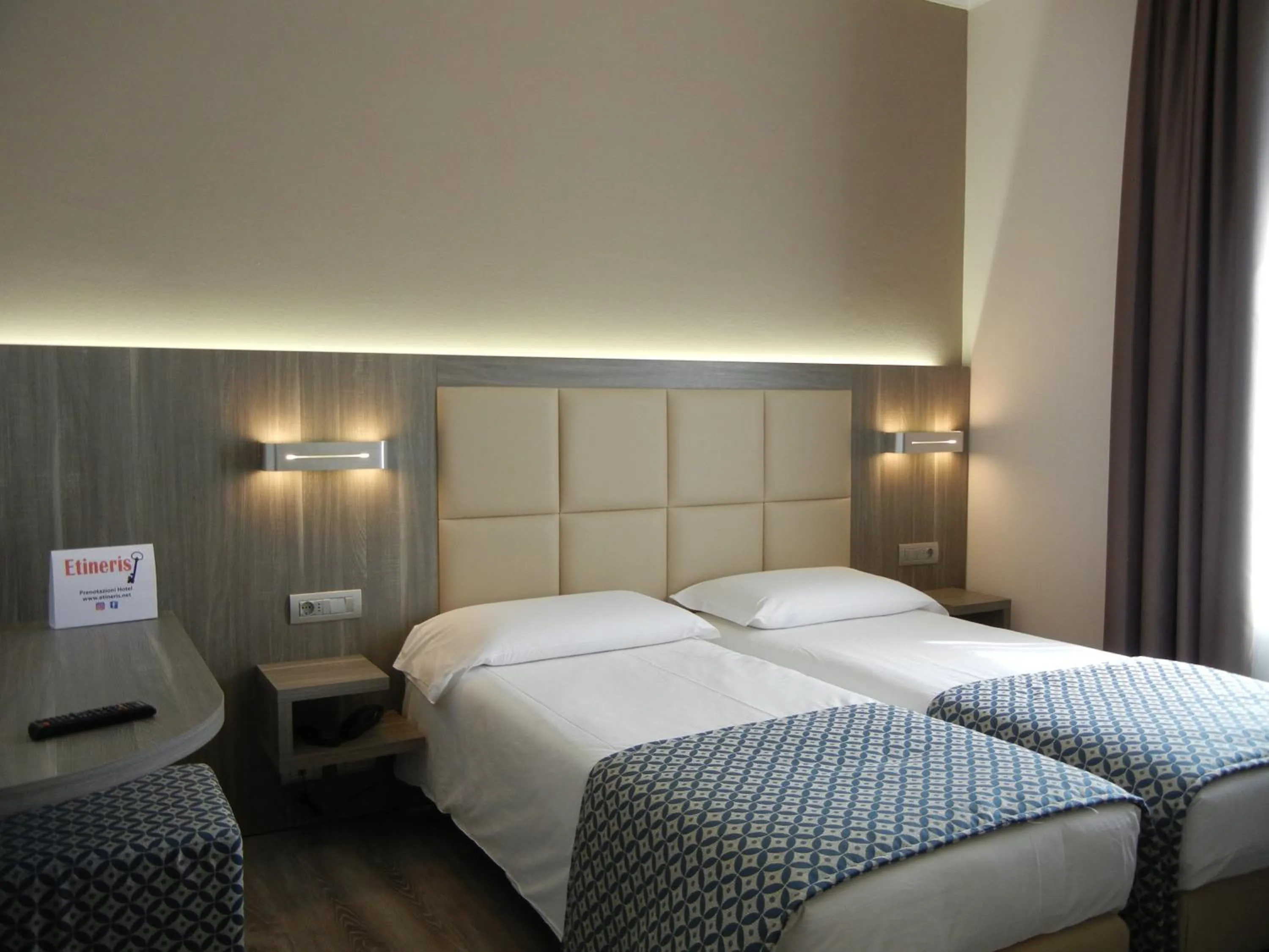 Bed in Delle Nazioni Milan Hotel