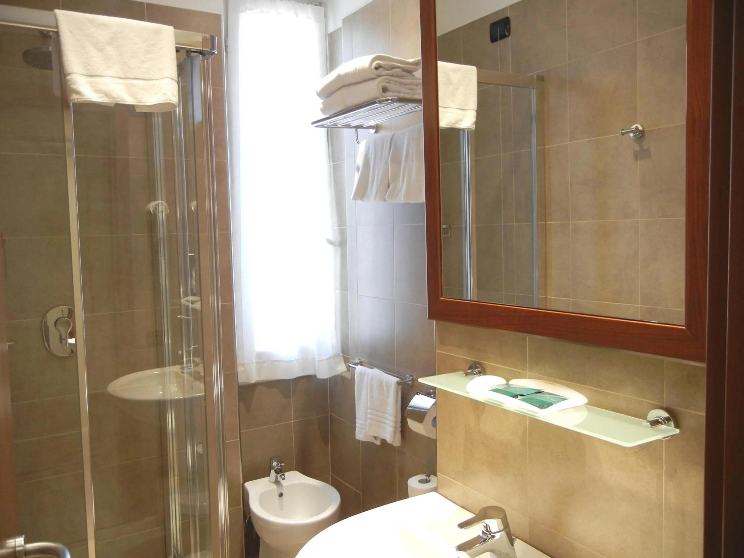 Bathroom in Delle Nazioni Milan Hotel