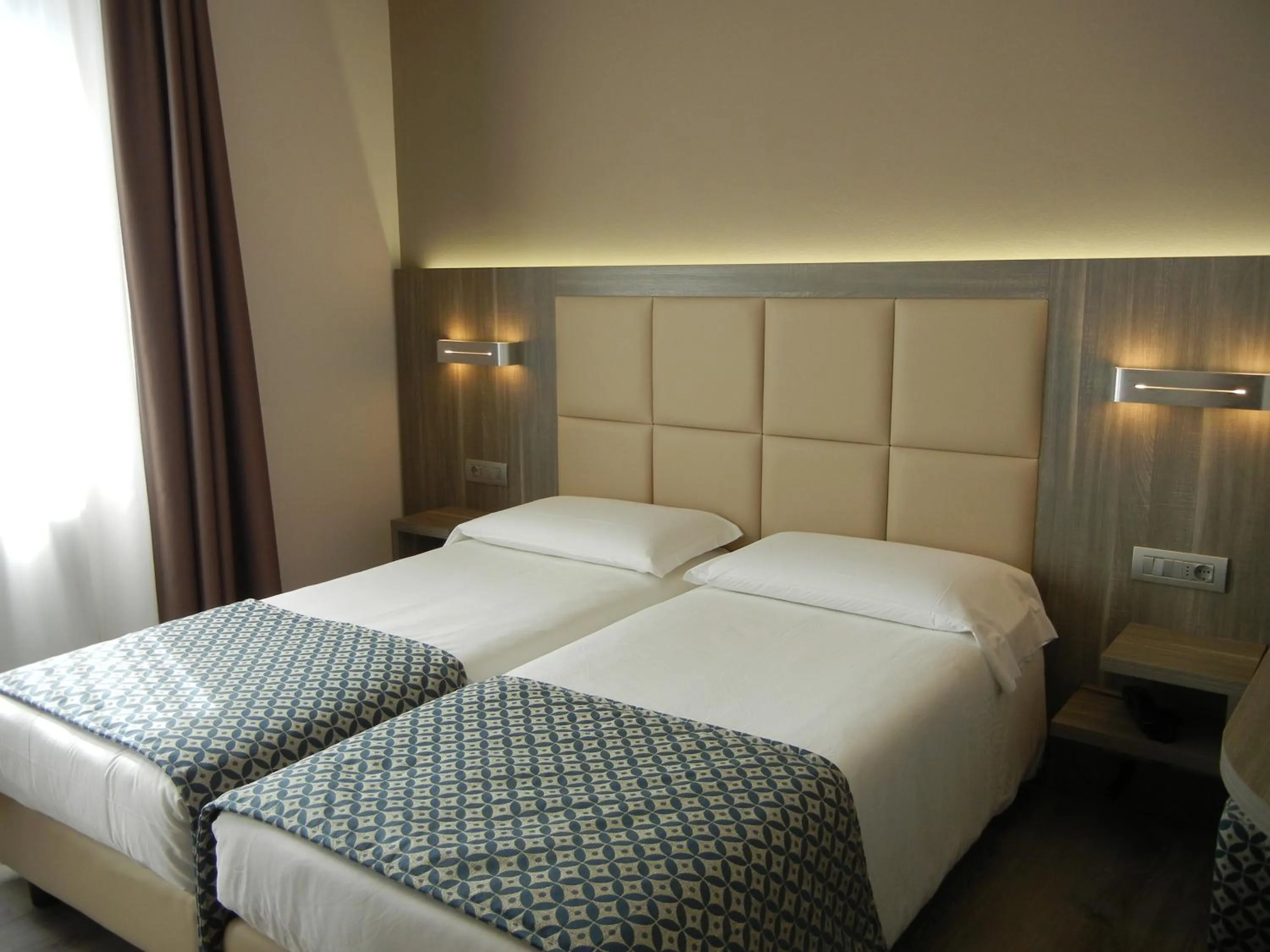 Bed in Delle Nazioni Milan Hotel