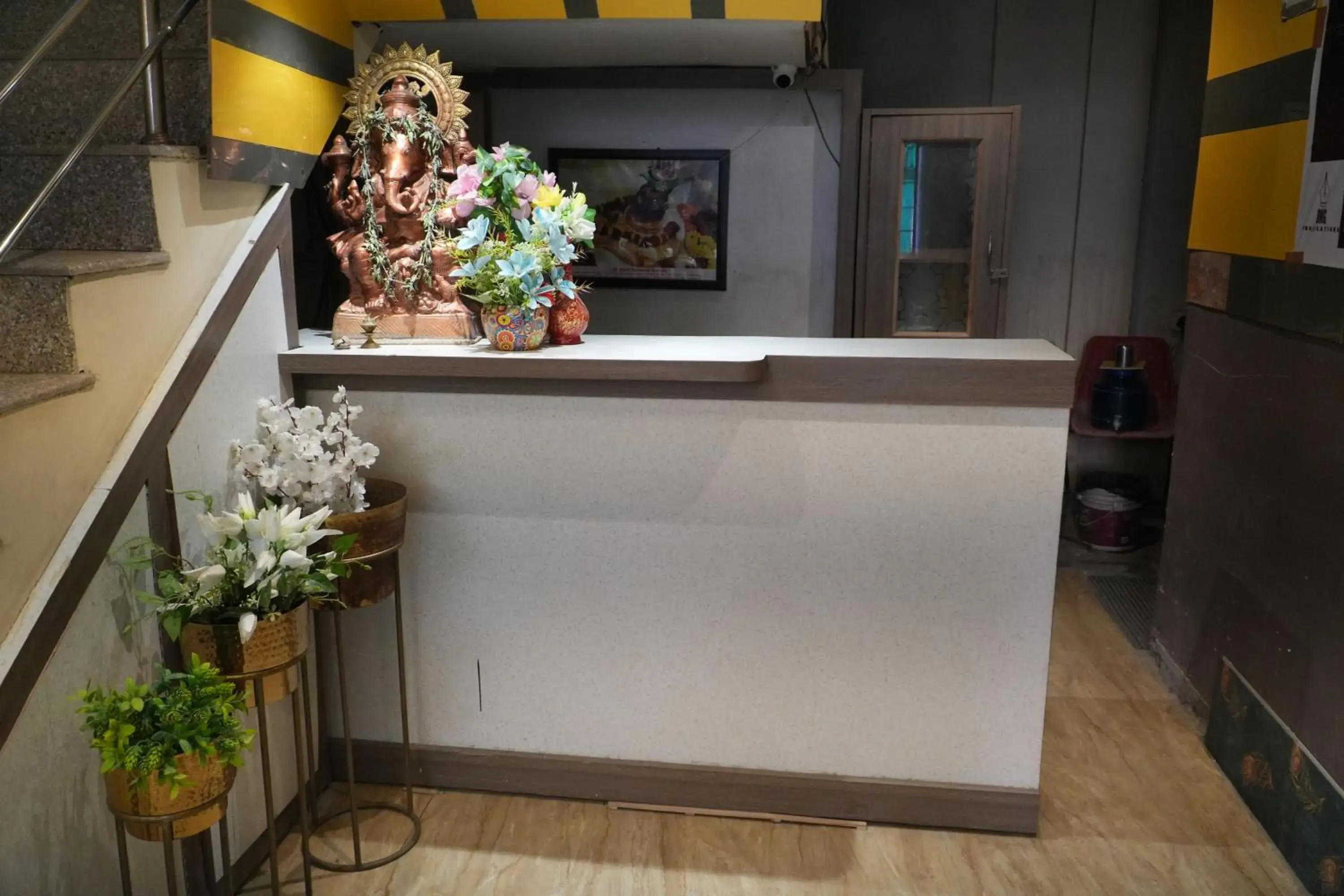 Lobby or reception in Bluebells Varanasi Lobby or reception in Bluebells Varanasi