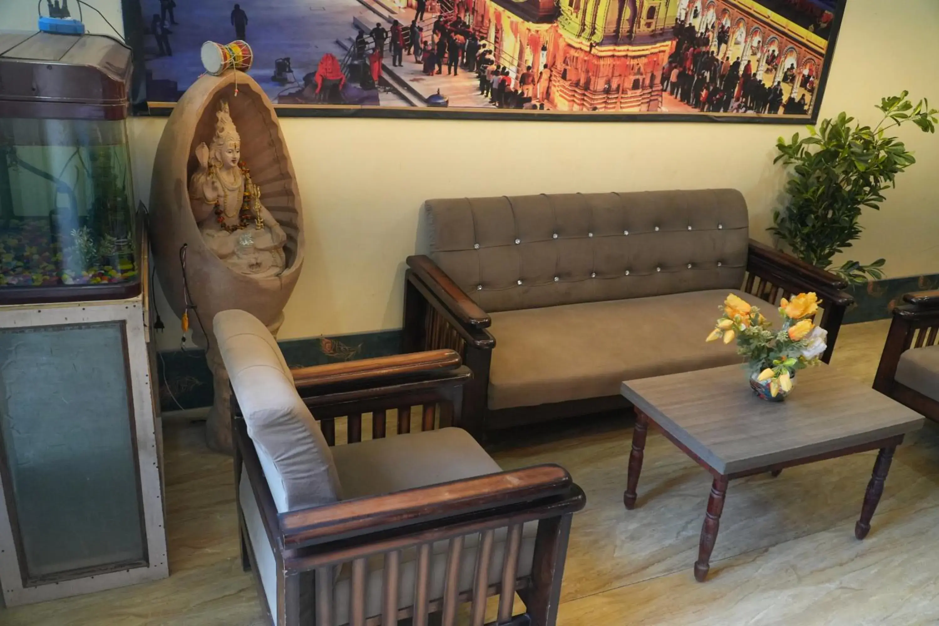 Lobby or reception in Bluebells Varanasi Lobby or reception in Bluebells Varanasi