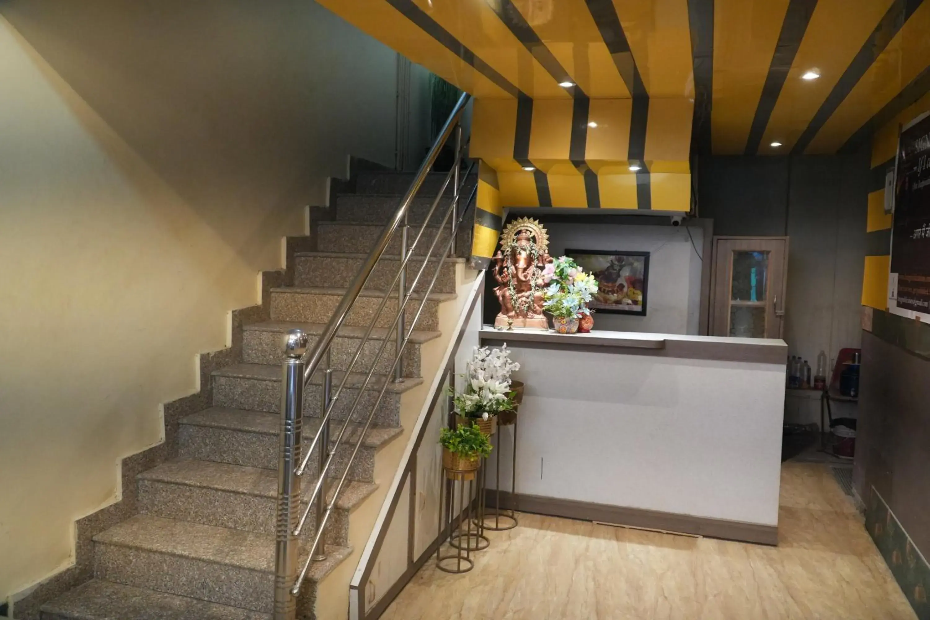 Lobby or reception in Bluebells Varanasi Lobby or reception in Bluebells Varanasi