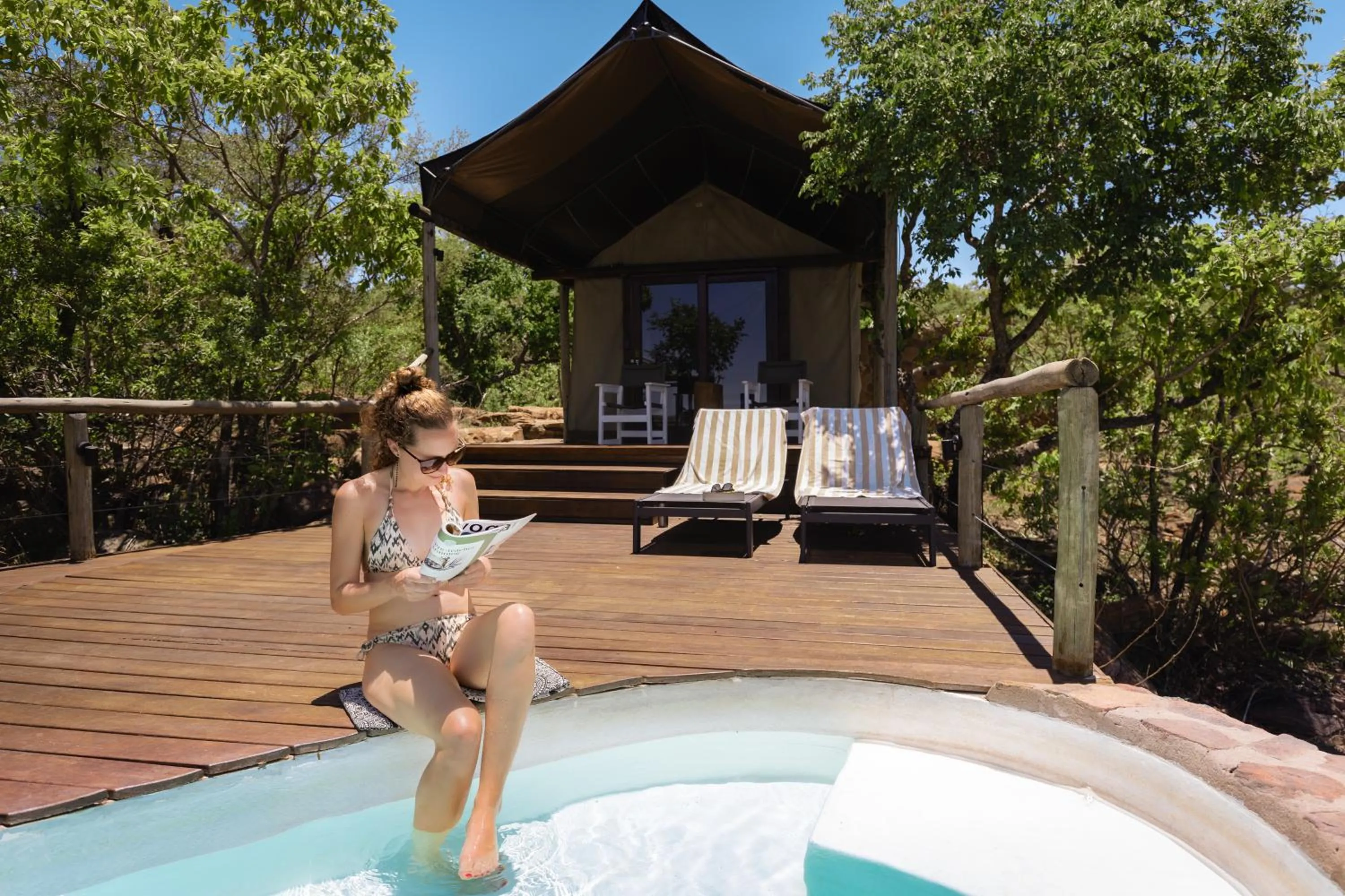 Patio in Elephants Crossing