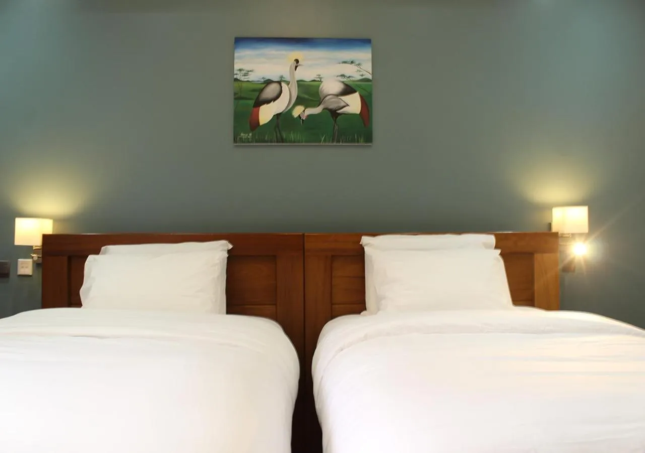 Bed in The Little Hill Boutique Hotel