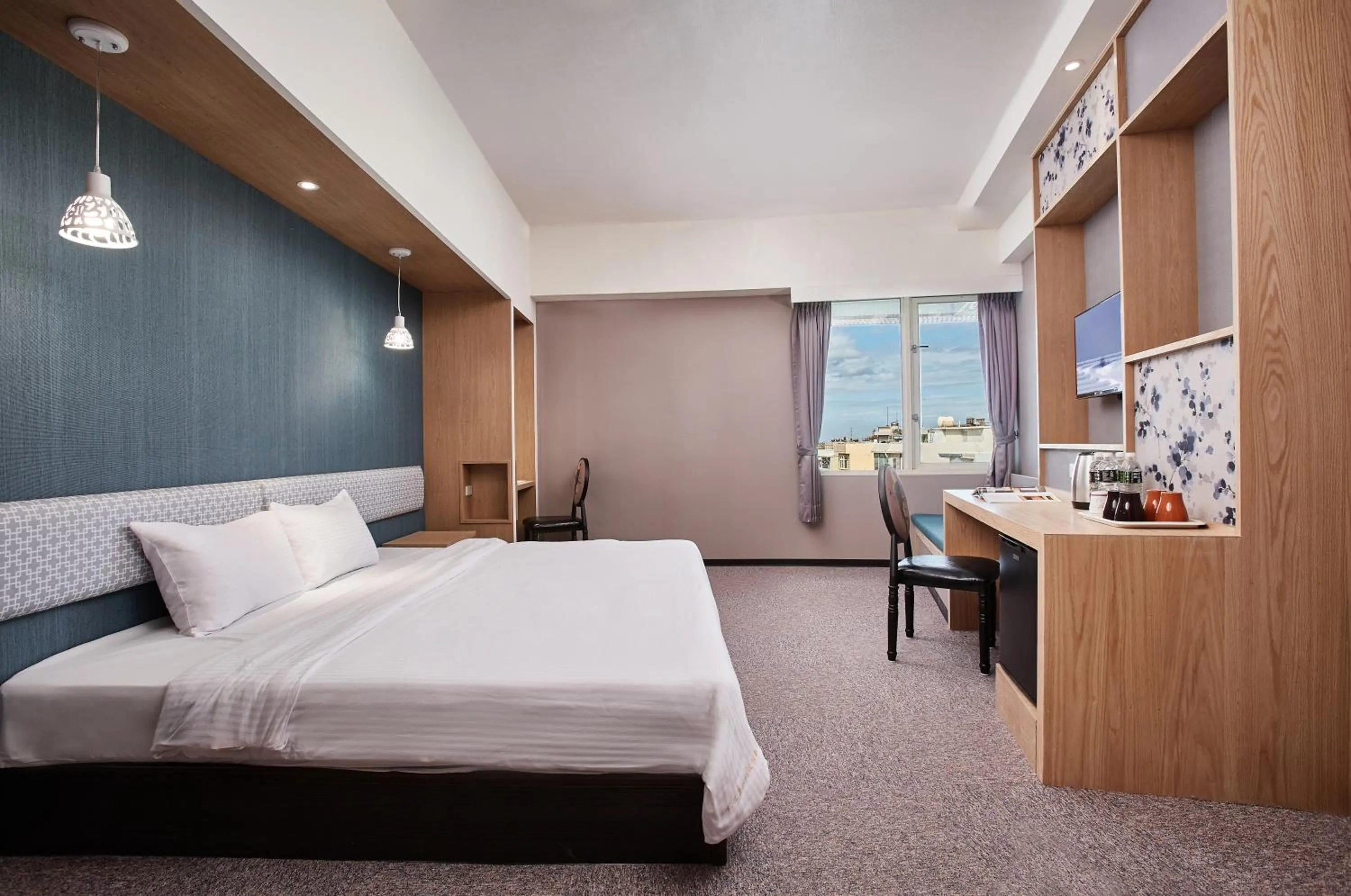 Photo of the whole room, Bed in Kenting City Gate Hotel