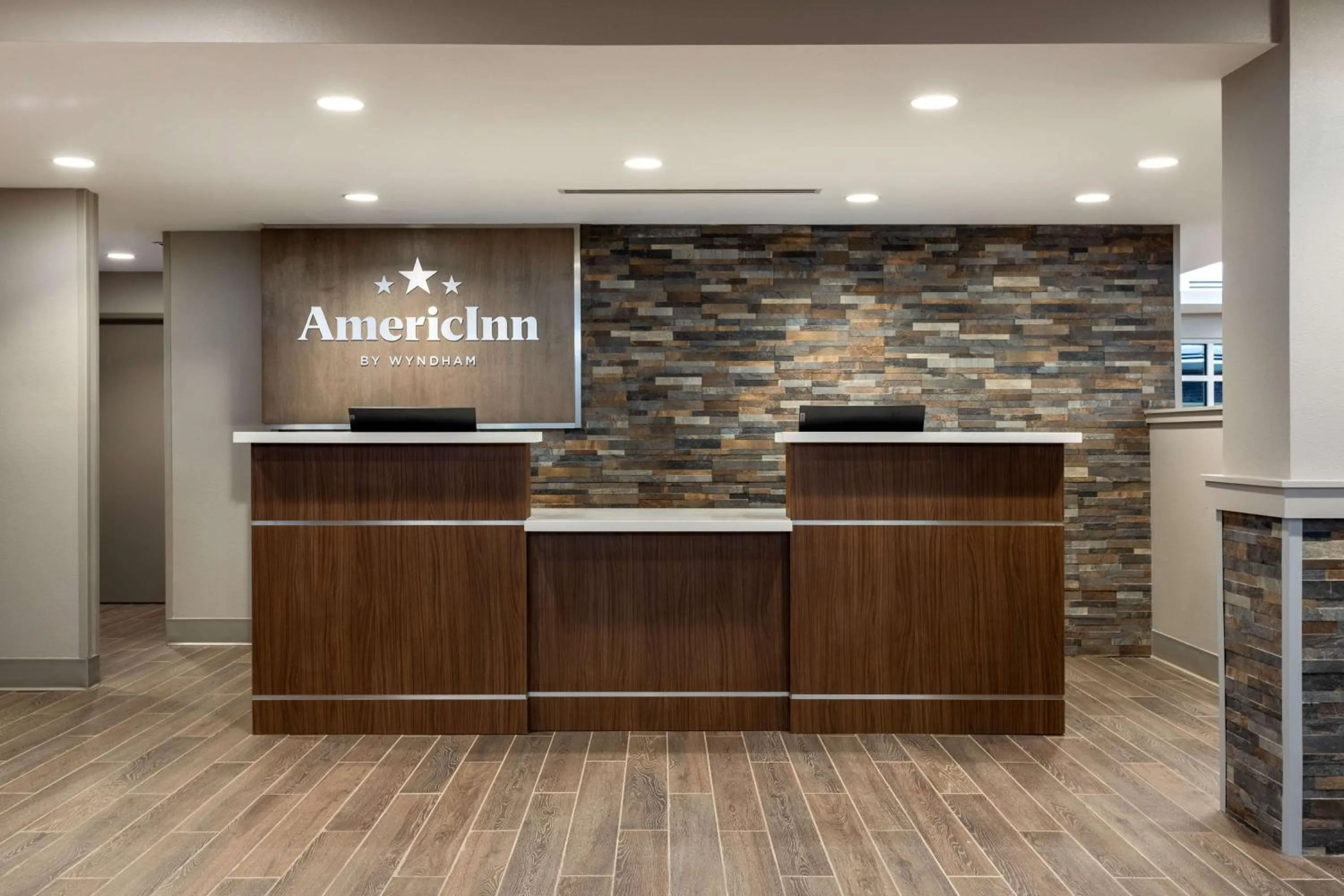 Lobby or reception in AmericInn by Wyndham San Angelo
