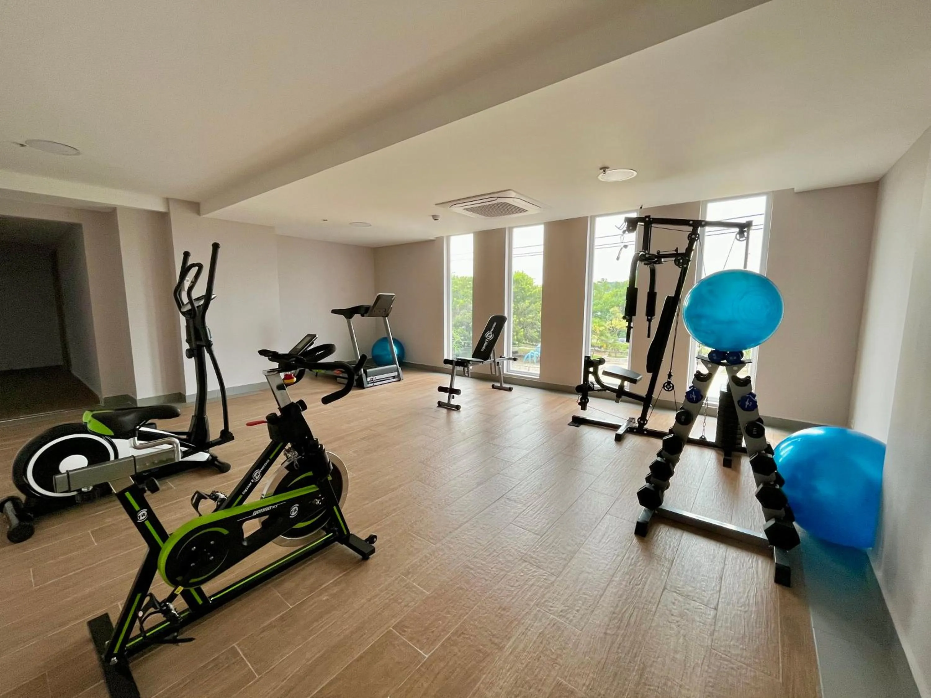 Fitness centre/facilities in Wyndham Garden Cartagena