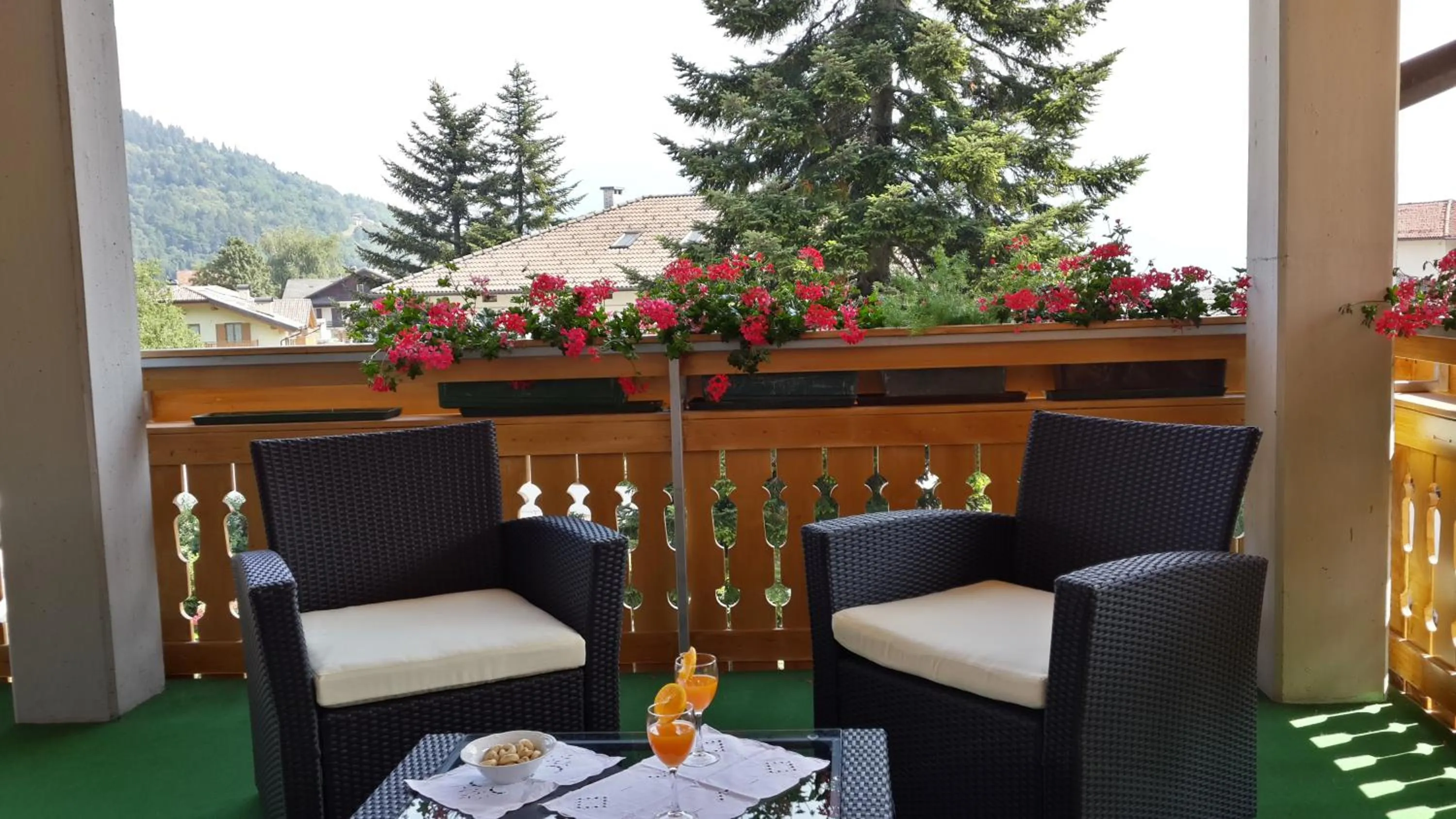 Balcony/Terrace in Hotel Dolomiti
