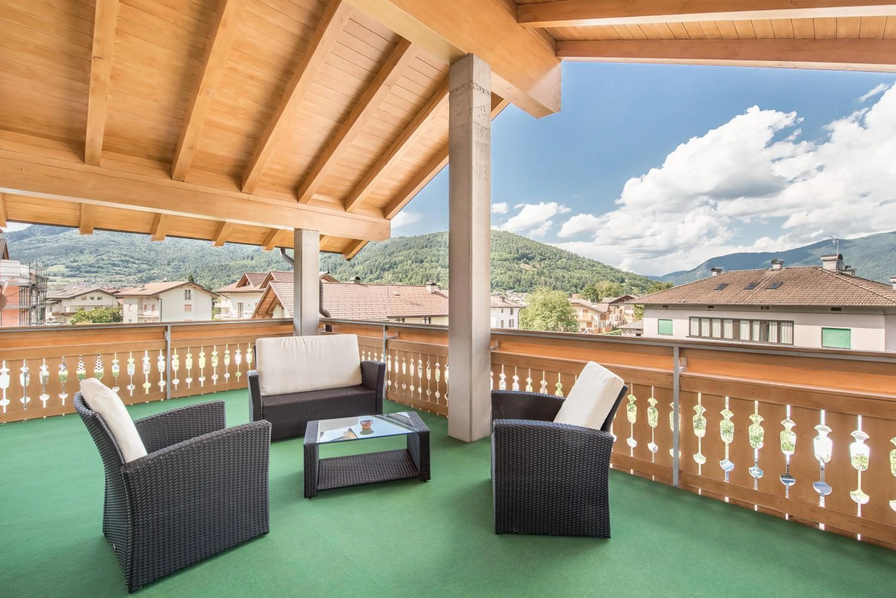 Balcony/Terrace in Hotel Dolomiti