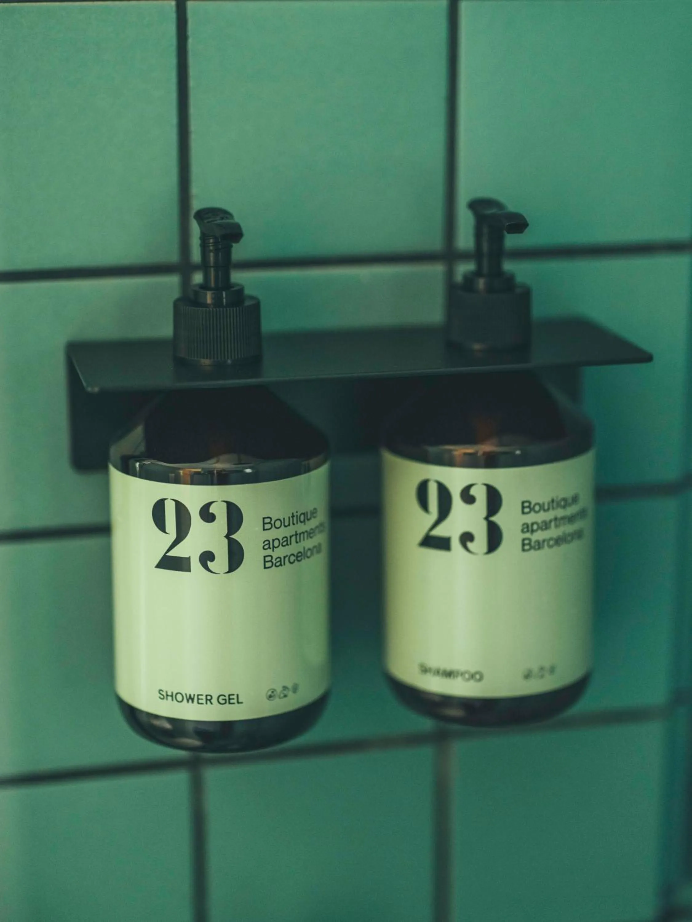 Shower in Boutique Apartments 23 Barcelona